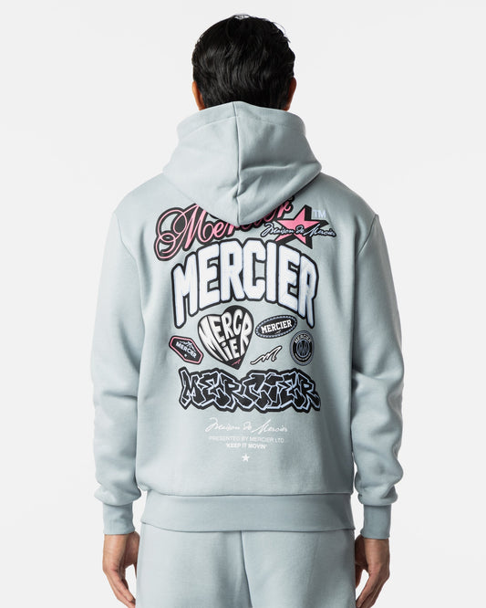 Mercier Light Grey Guerrilla Hoodie