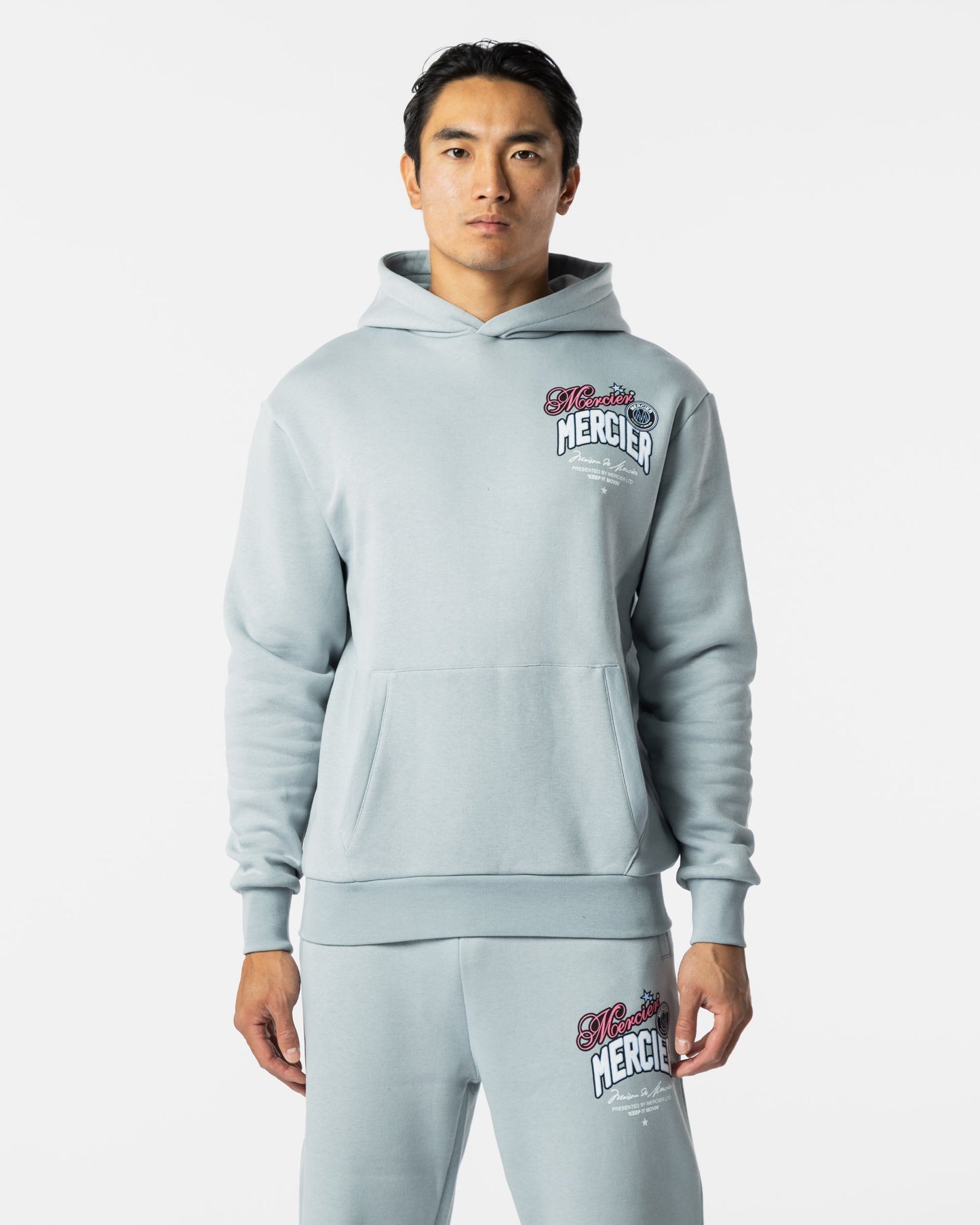 Mercier Light Grey Guerrilla Hoodie
