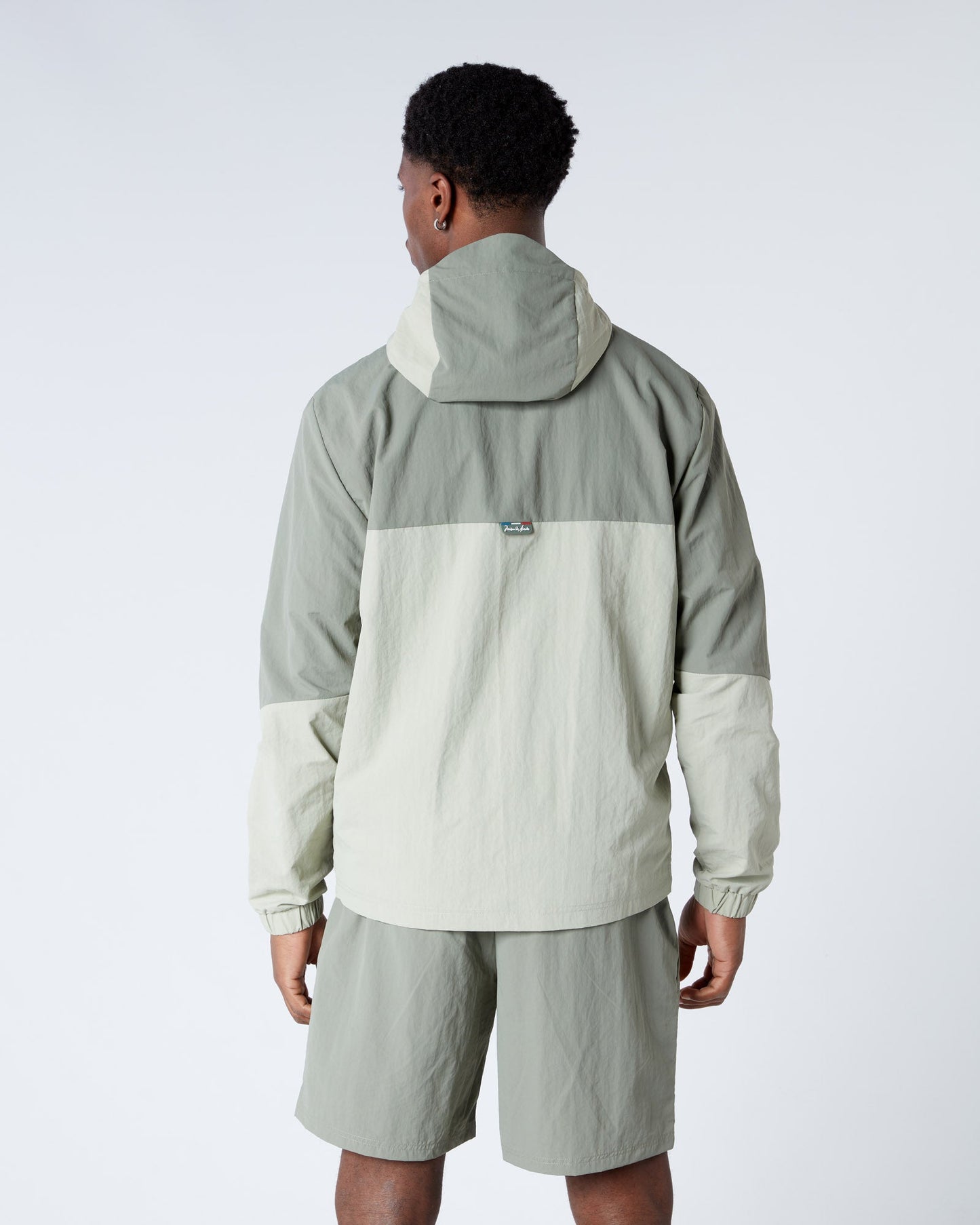 Mercier Sage Angle Badge Shorts
