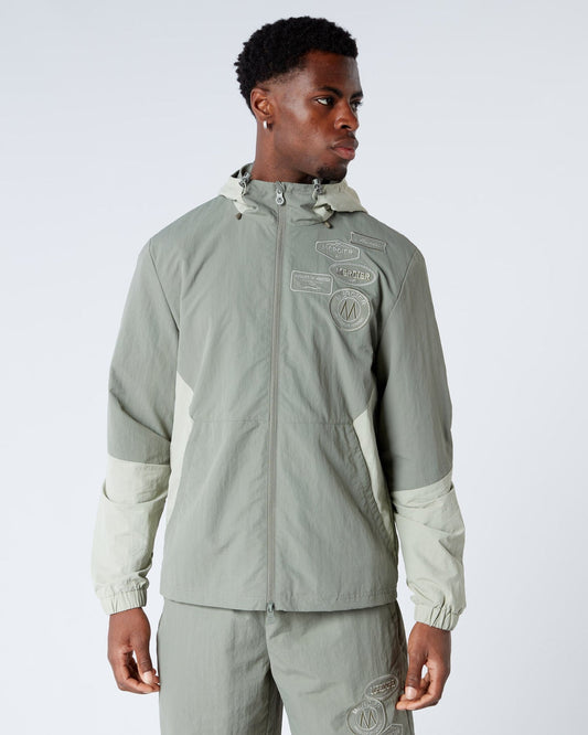 Mercier Sage Angle Badge Windbreaker