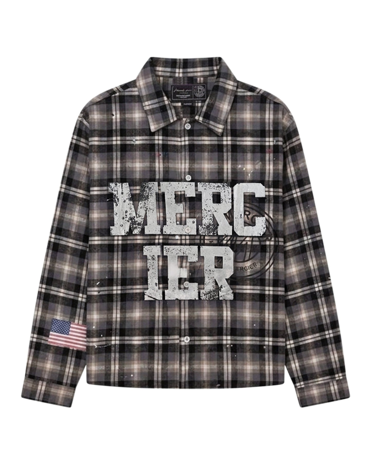 Mercier Skye checked shirt