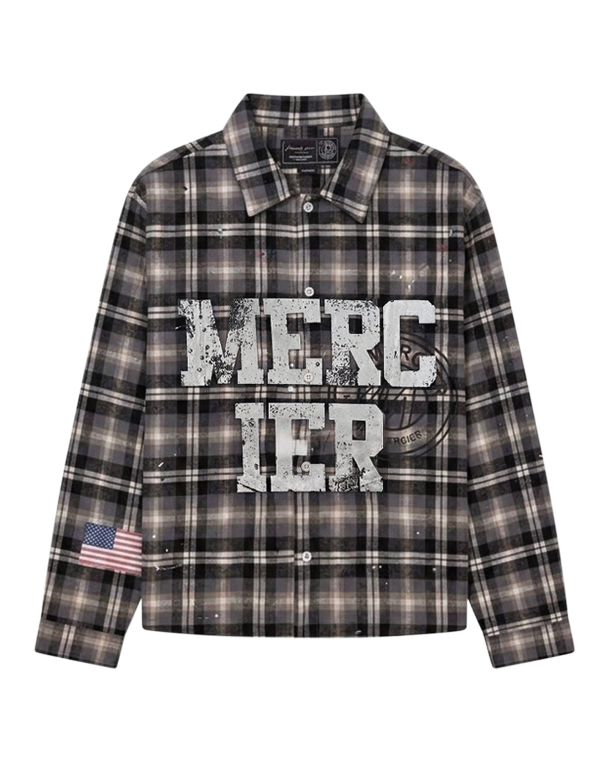 Mercier Skye checked shirt