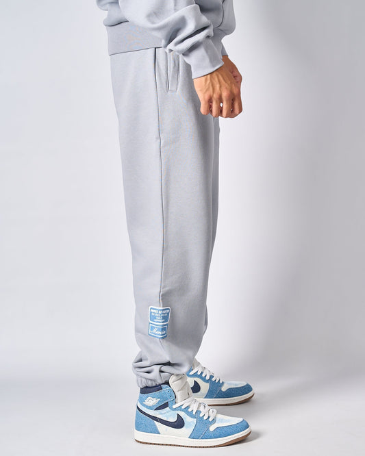 Mercier Smoke Grey Denim OG Badge Joggers