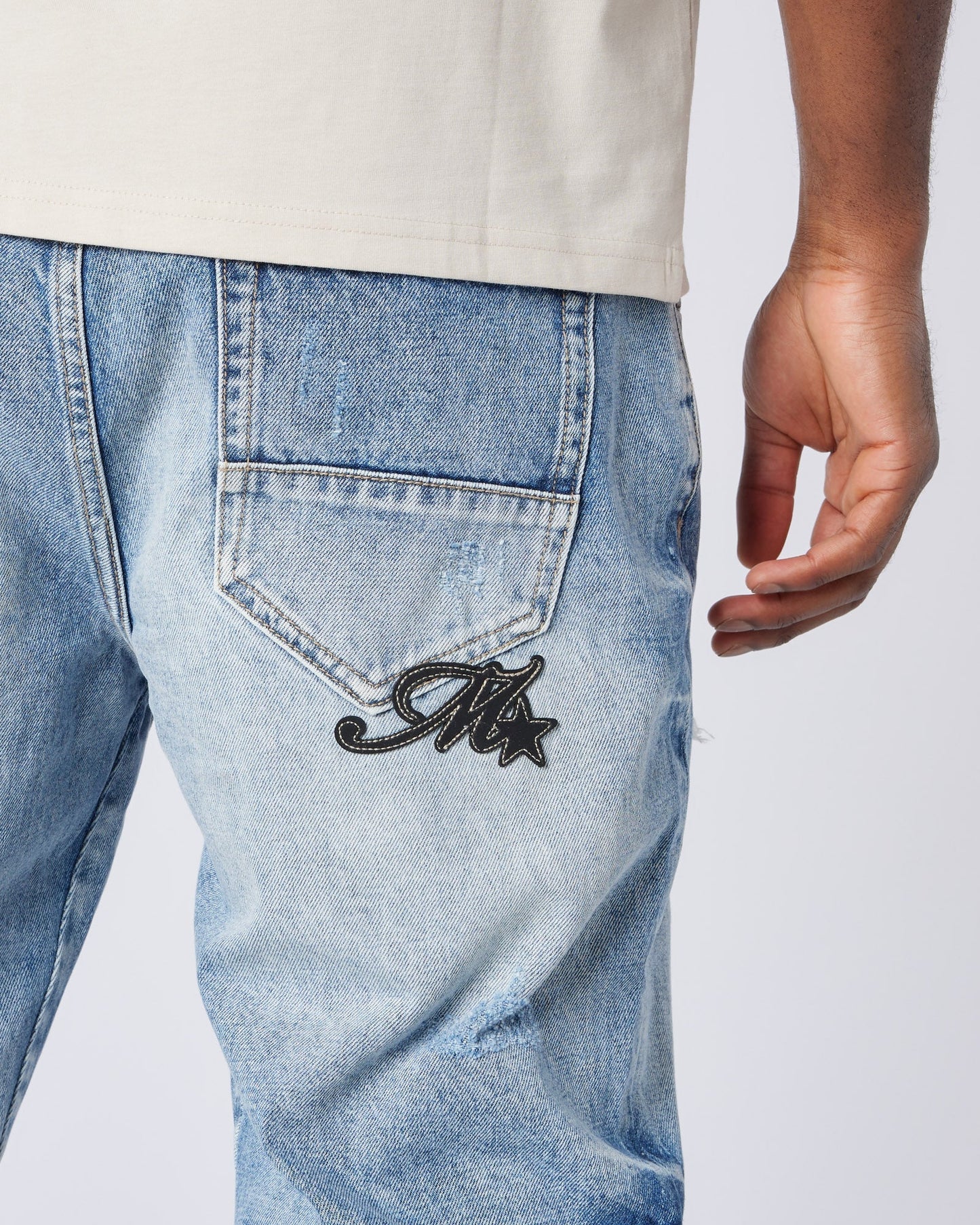 Mercier Star Flare Denim Jeans