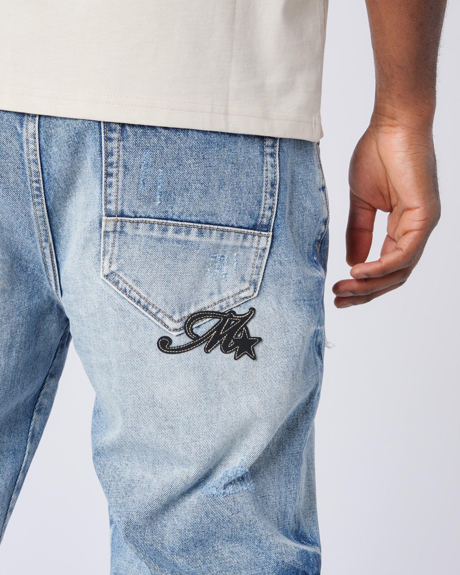 Mercier Star Flare Denim Jeans