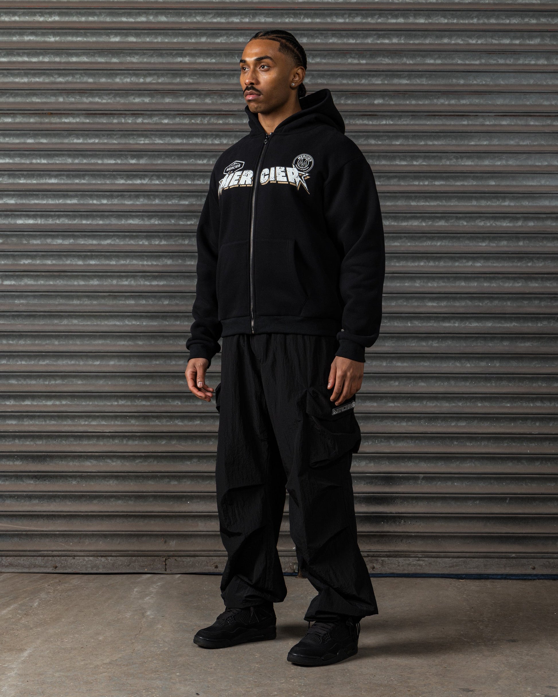 Mercier Stinger black hoodie