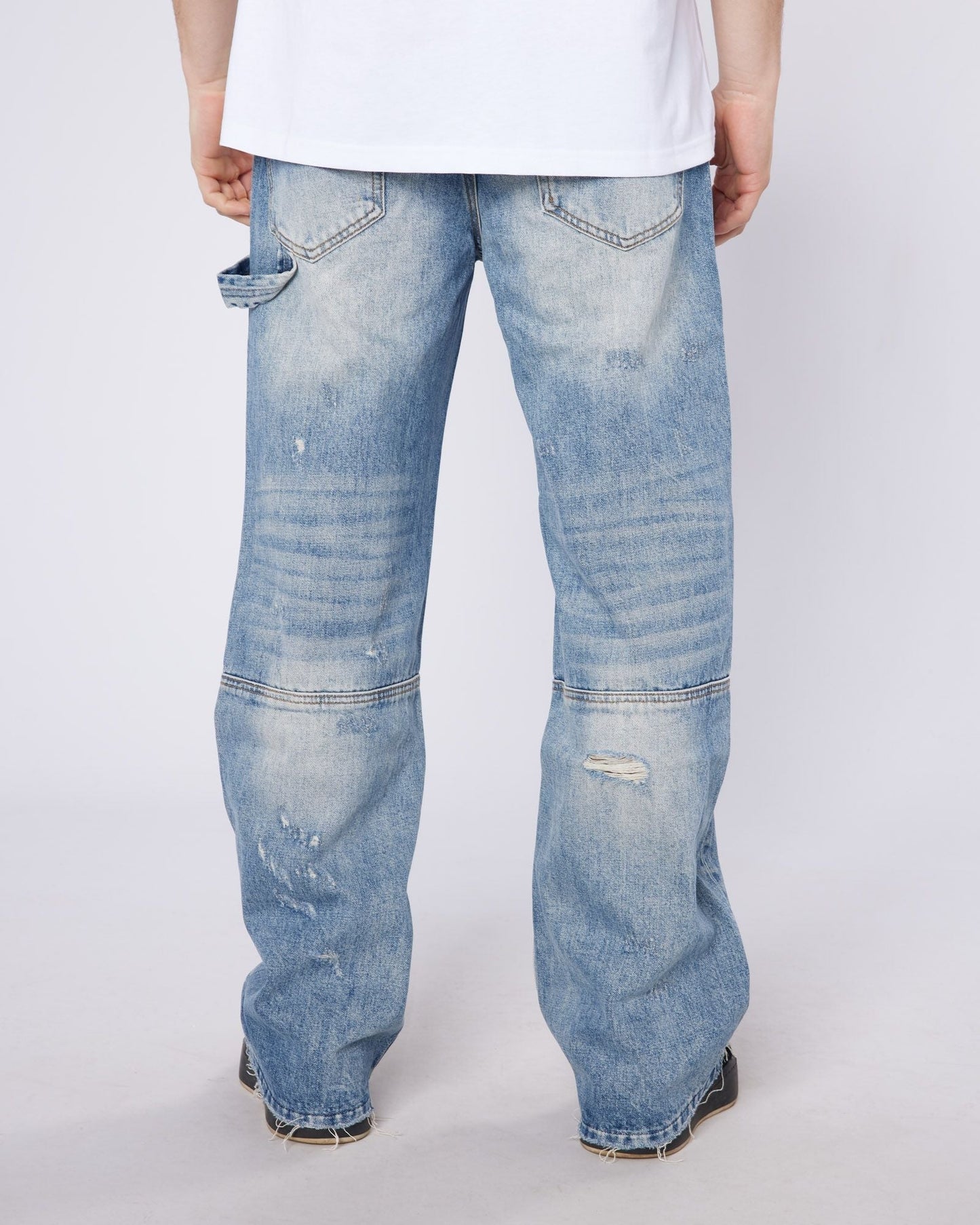 Mercier Stressed Relaxed Hammer Jeans