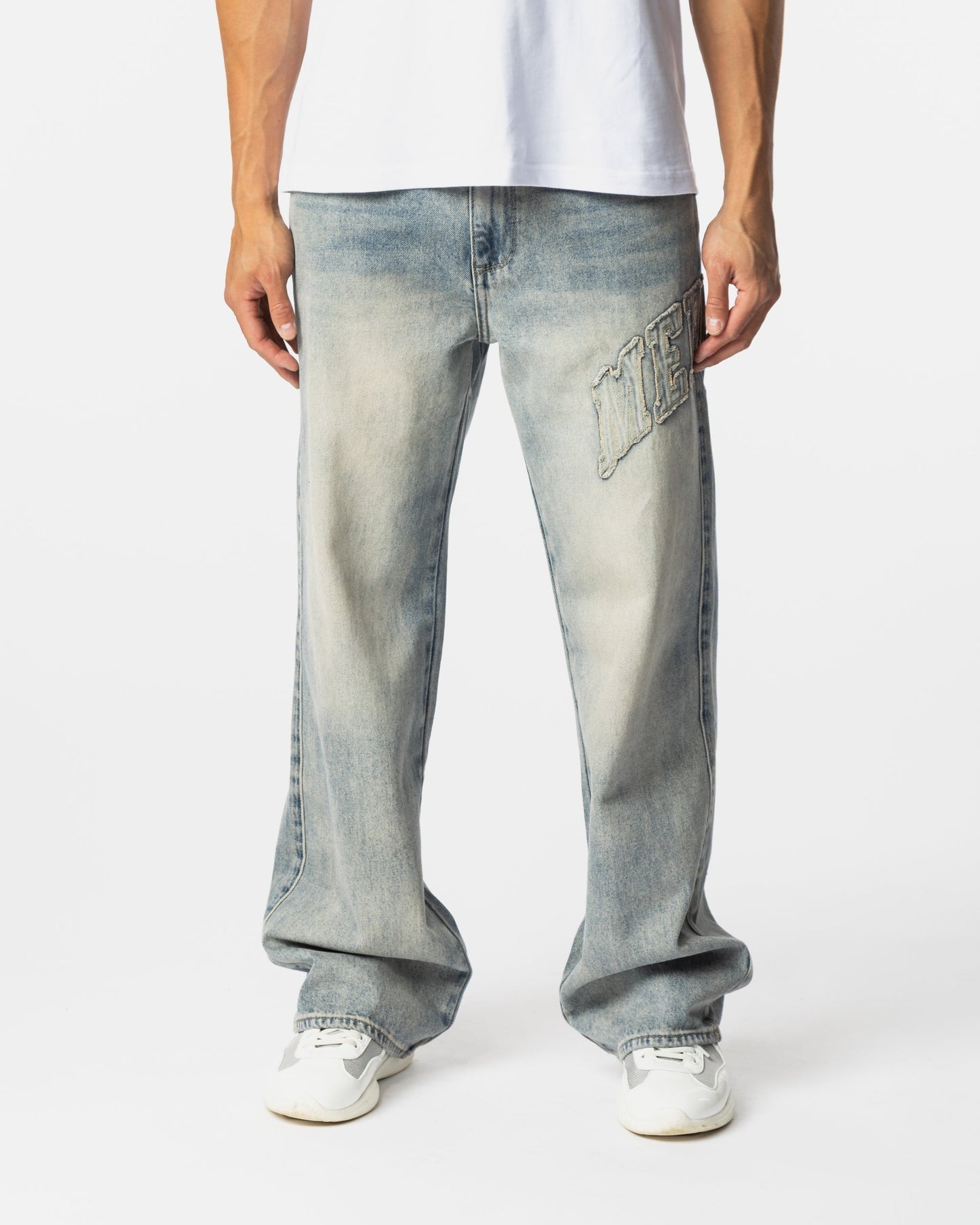 Mercier Vintage Blue Speedway Denim Jeans