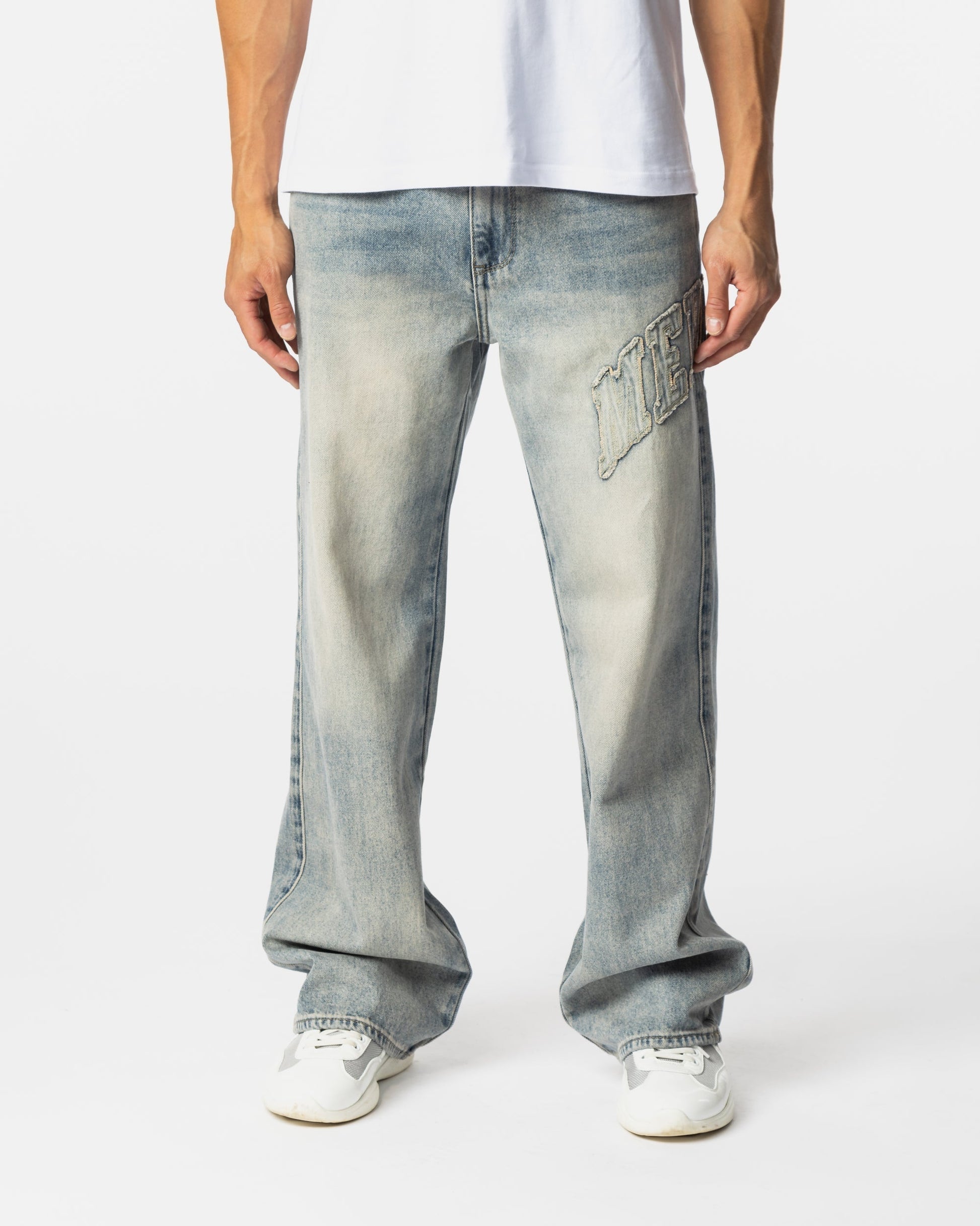 Mercier Vintage Blue Speedway Denim Jeans