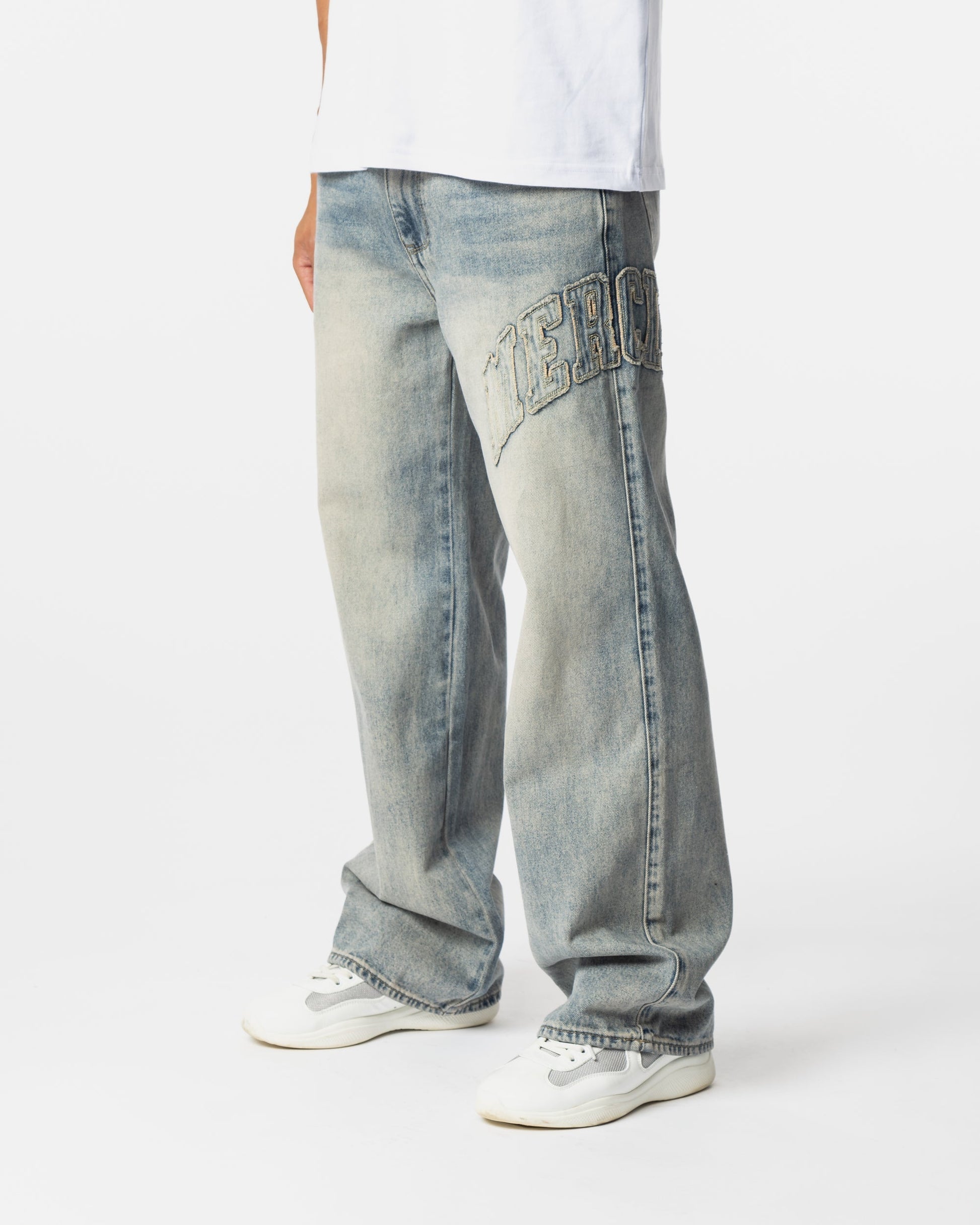 Mercier Vintage Blue Speedway Denim Jeans