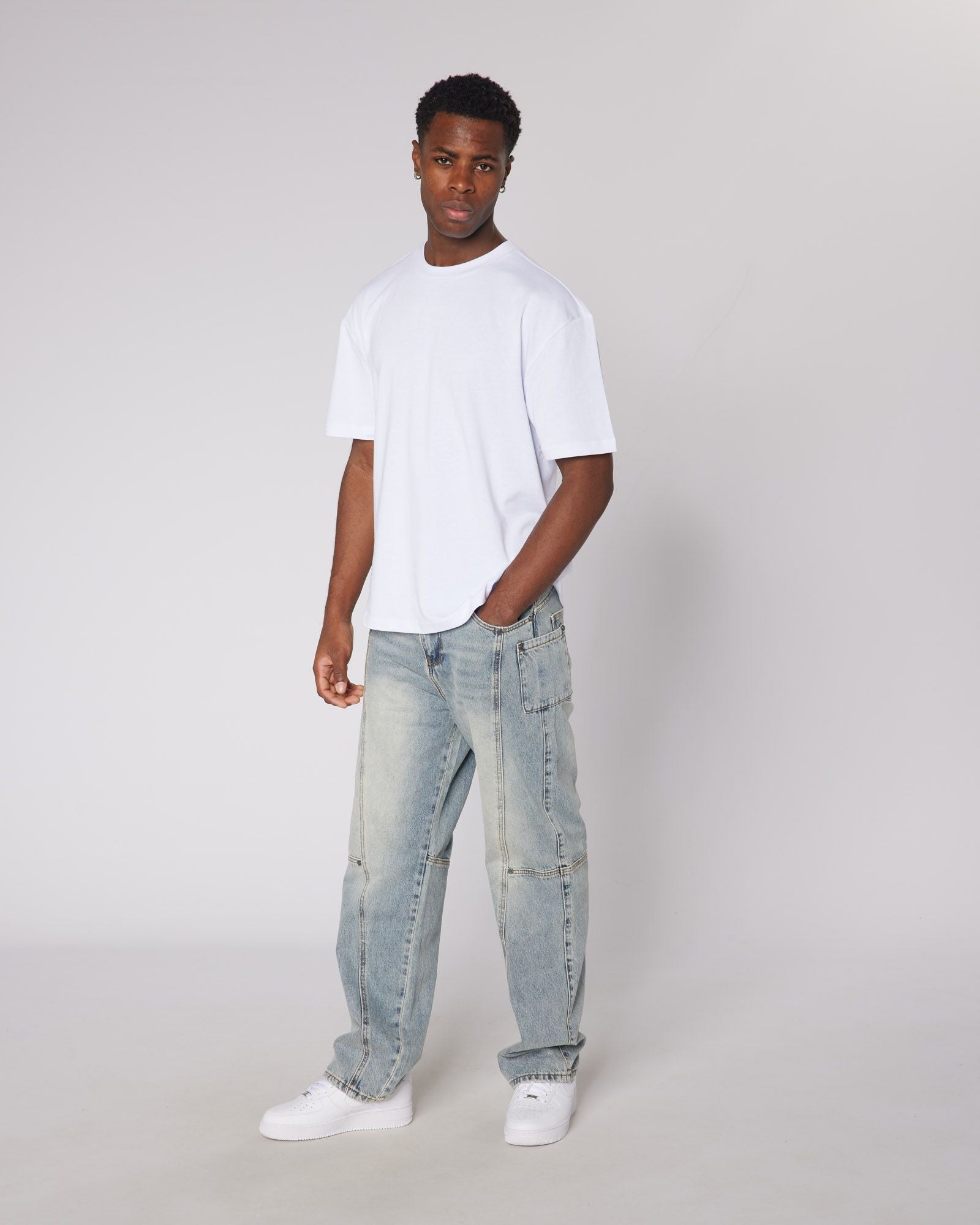 Mercier White Blank T-Shirt