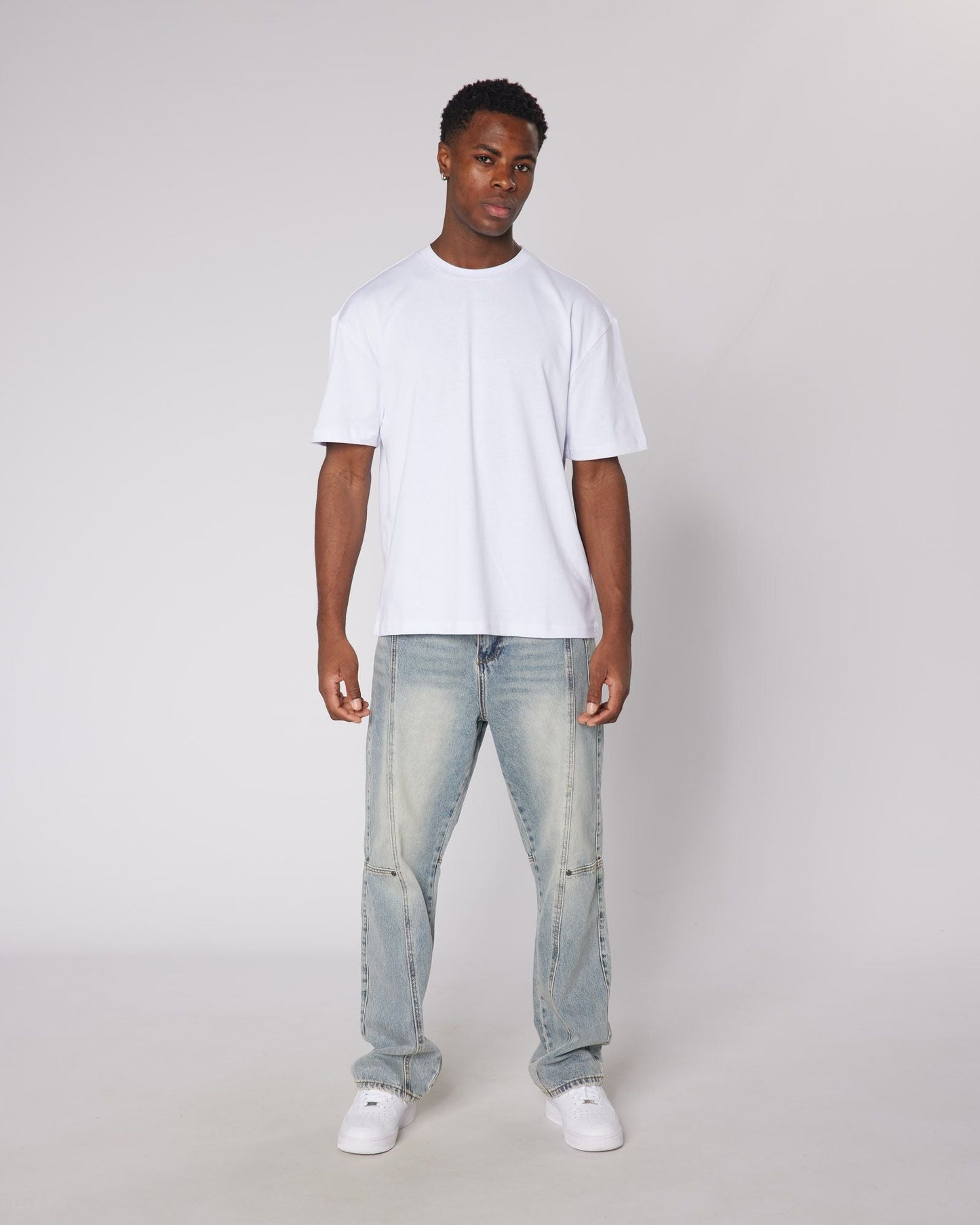 Mercier White Blank T-Shirt