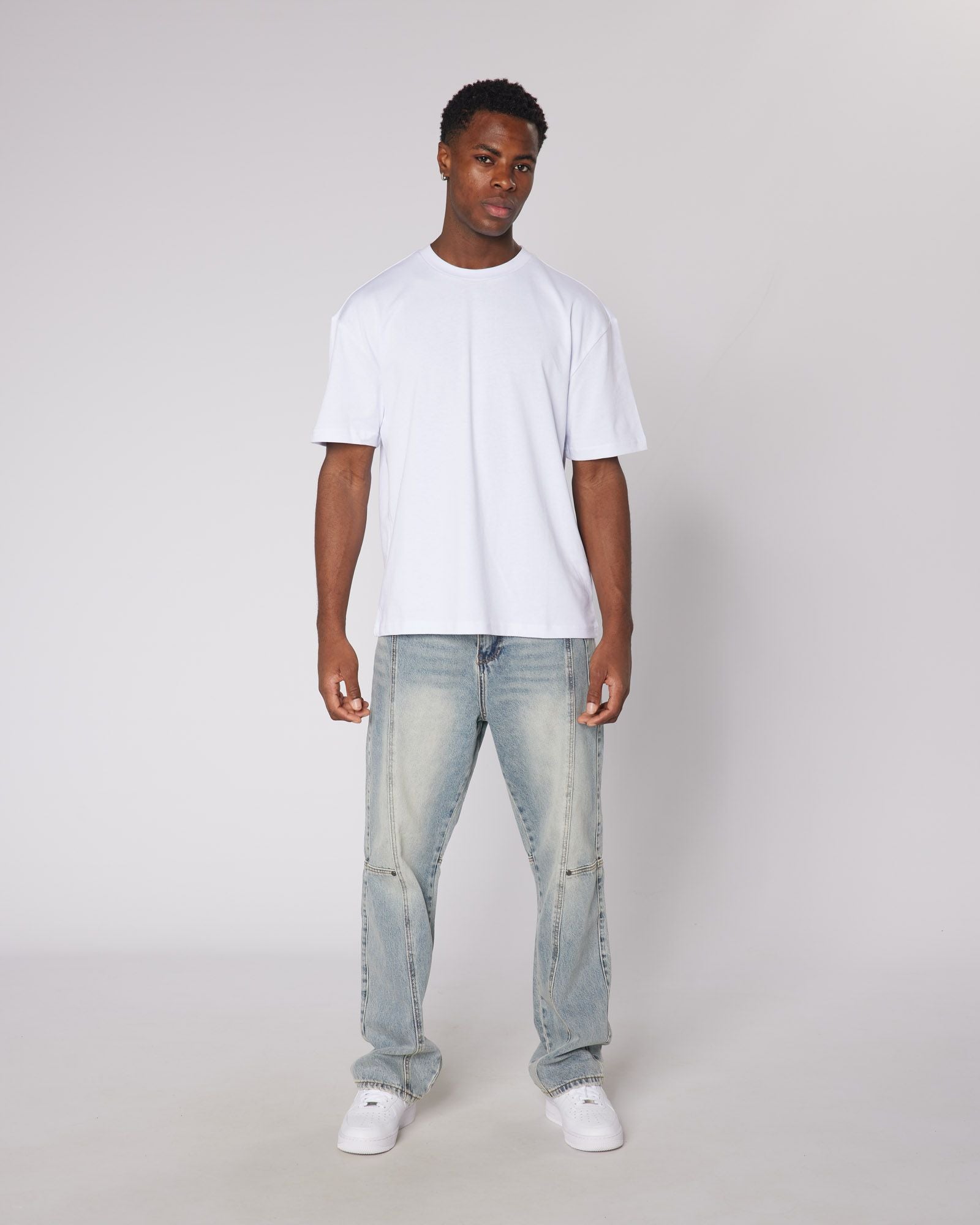 Mercier White Blank T-Shirt