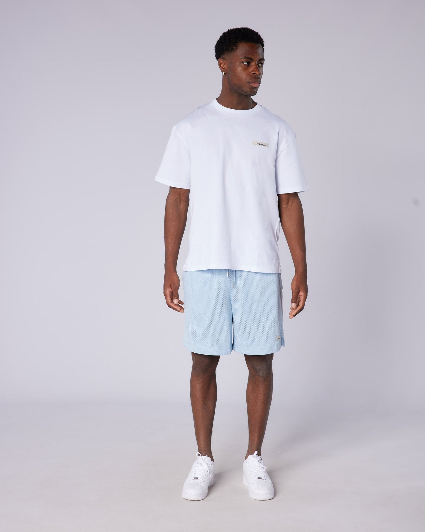 Mercier White Script Harmony T-Shirt