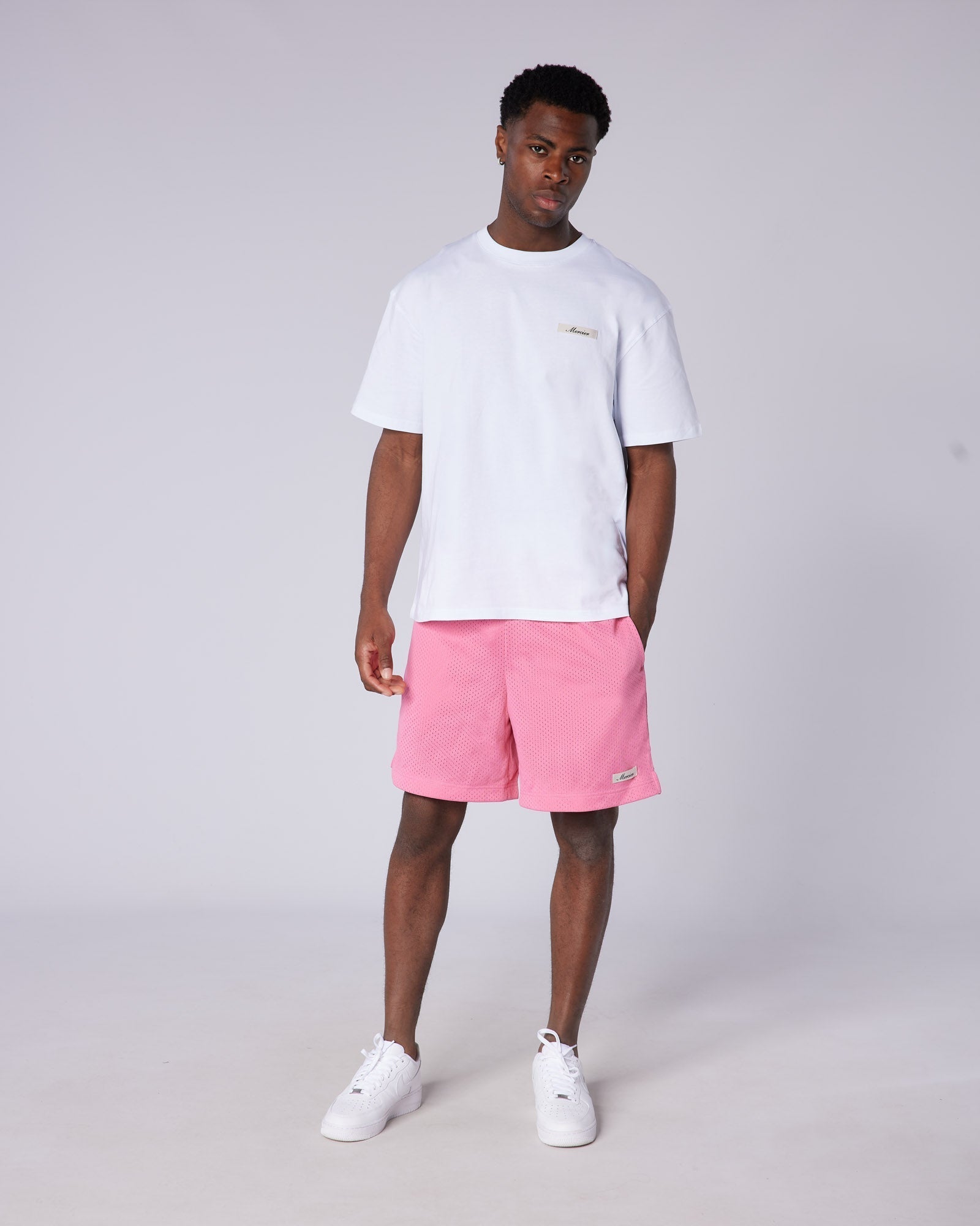Mercier White Script Harmony T-Shirt