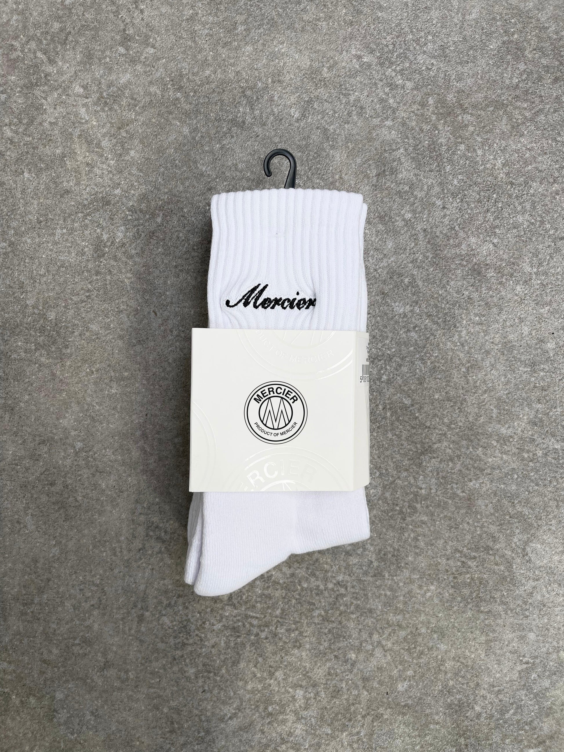 Mercier White Socks 2 Pack