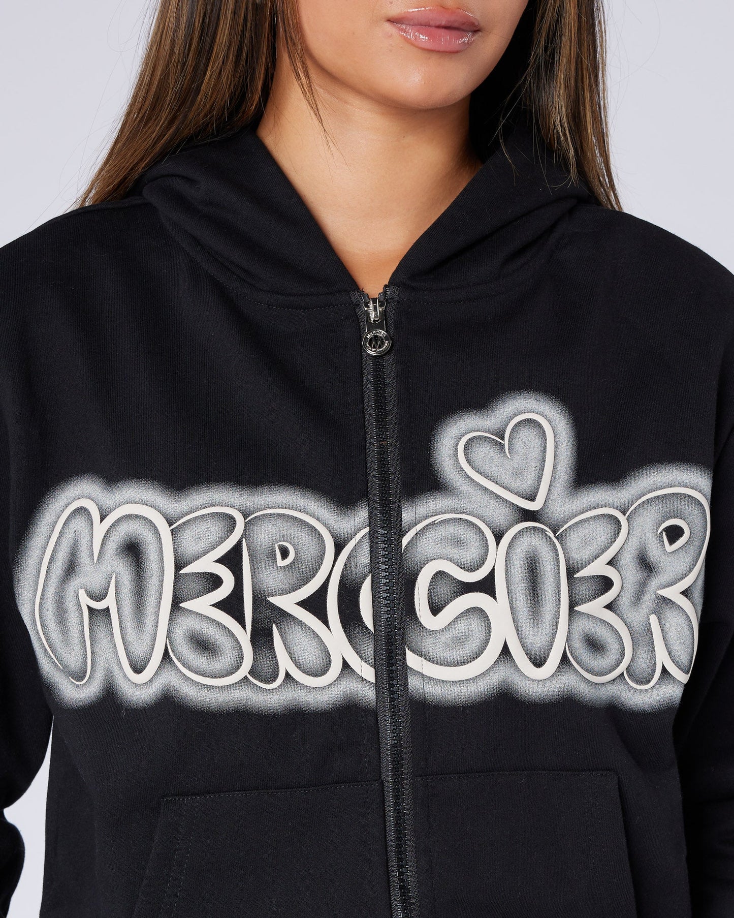 Mercier Women's Black Fantasy Hoodie