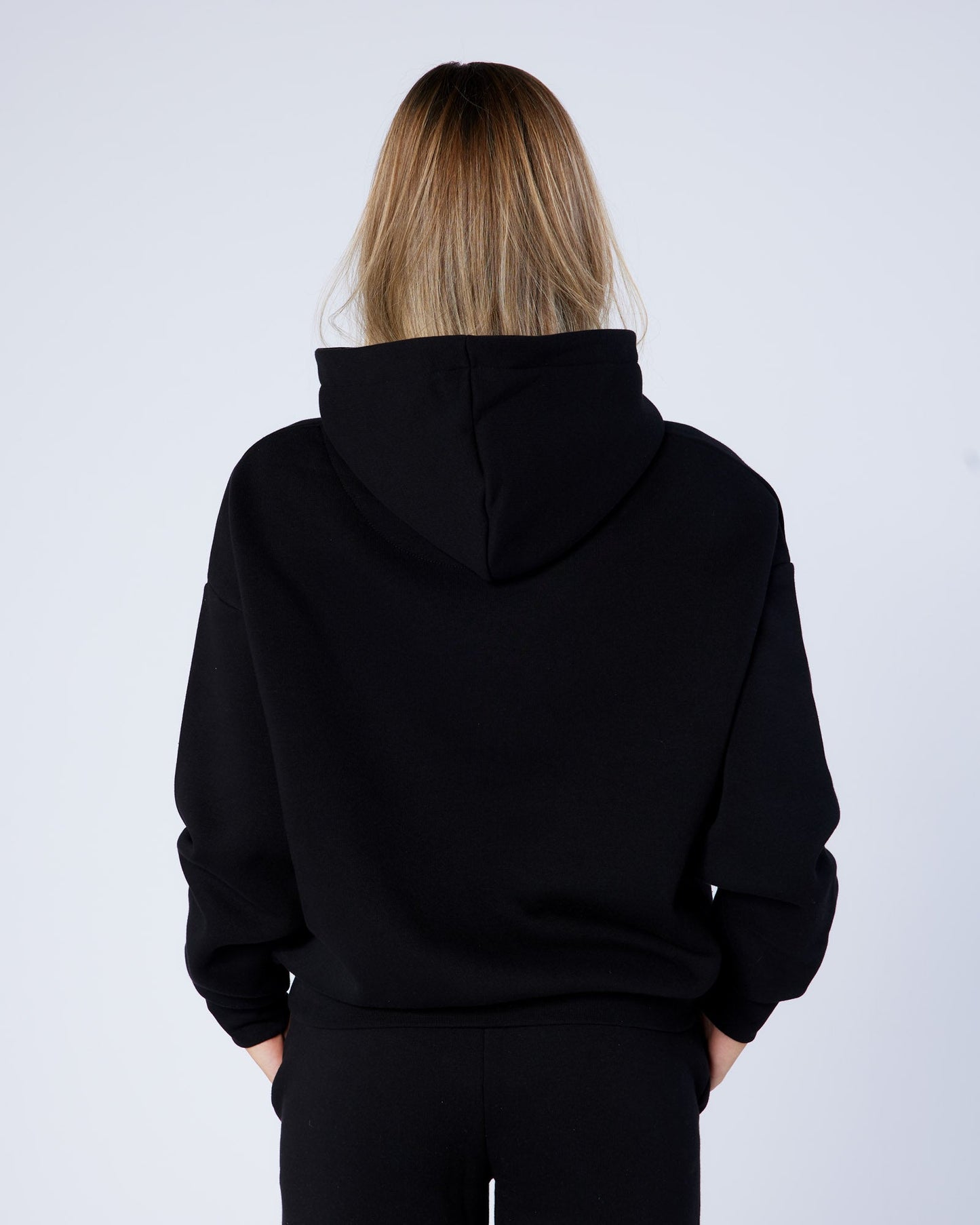 Mercier Women's Black Original Badge Hoodie