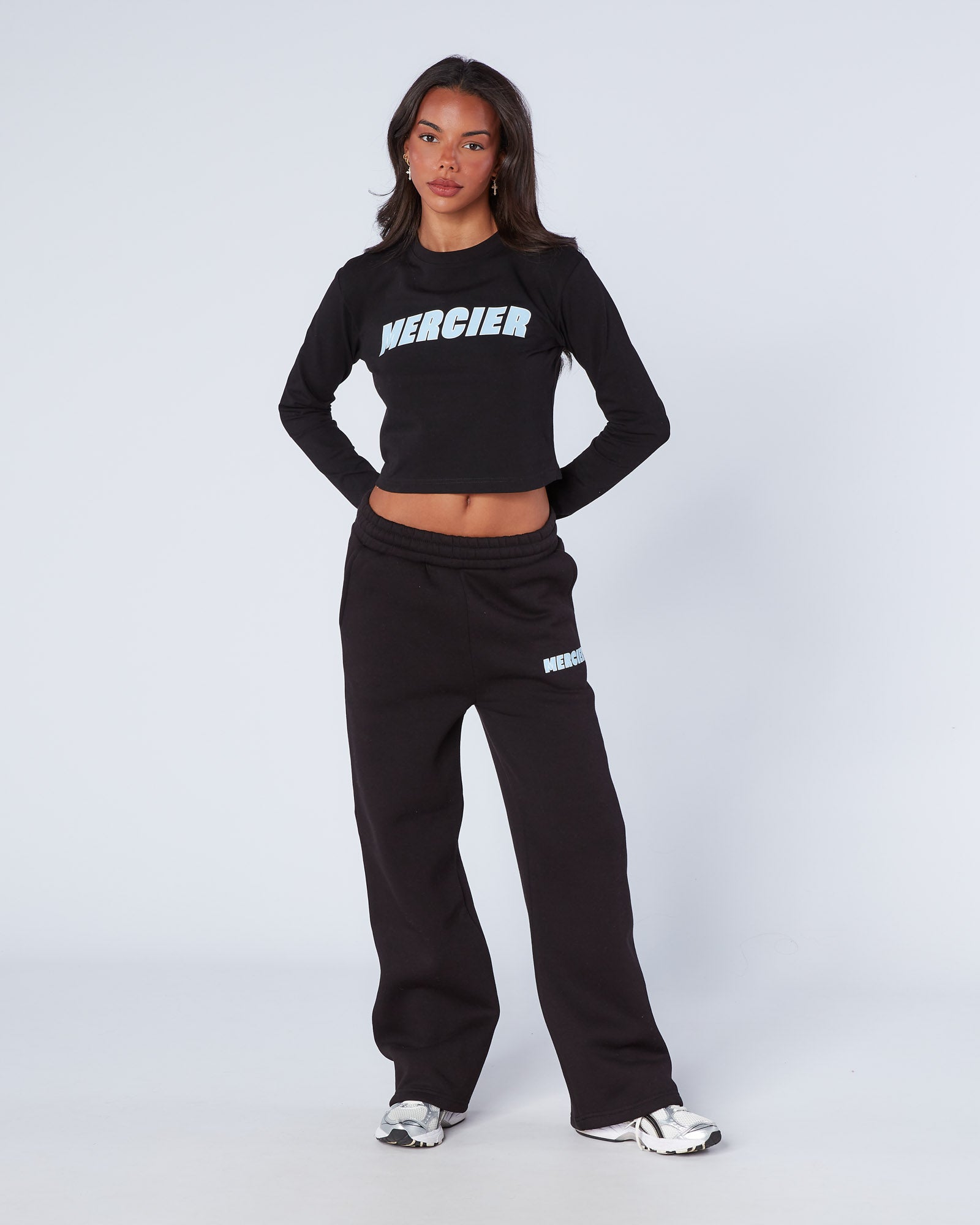 Mercier Women's Black Player Baby Tee