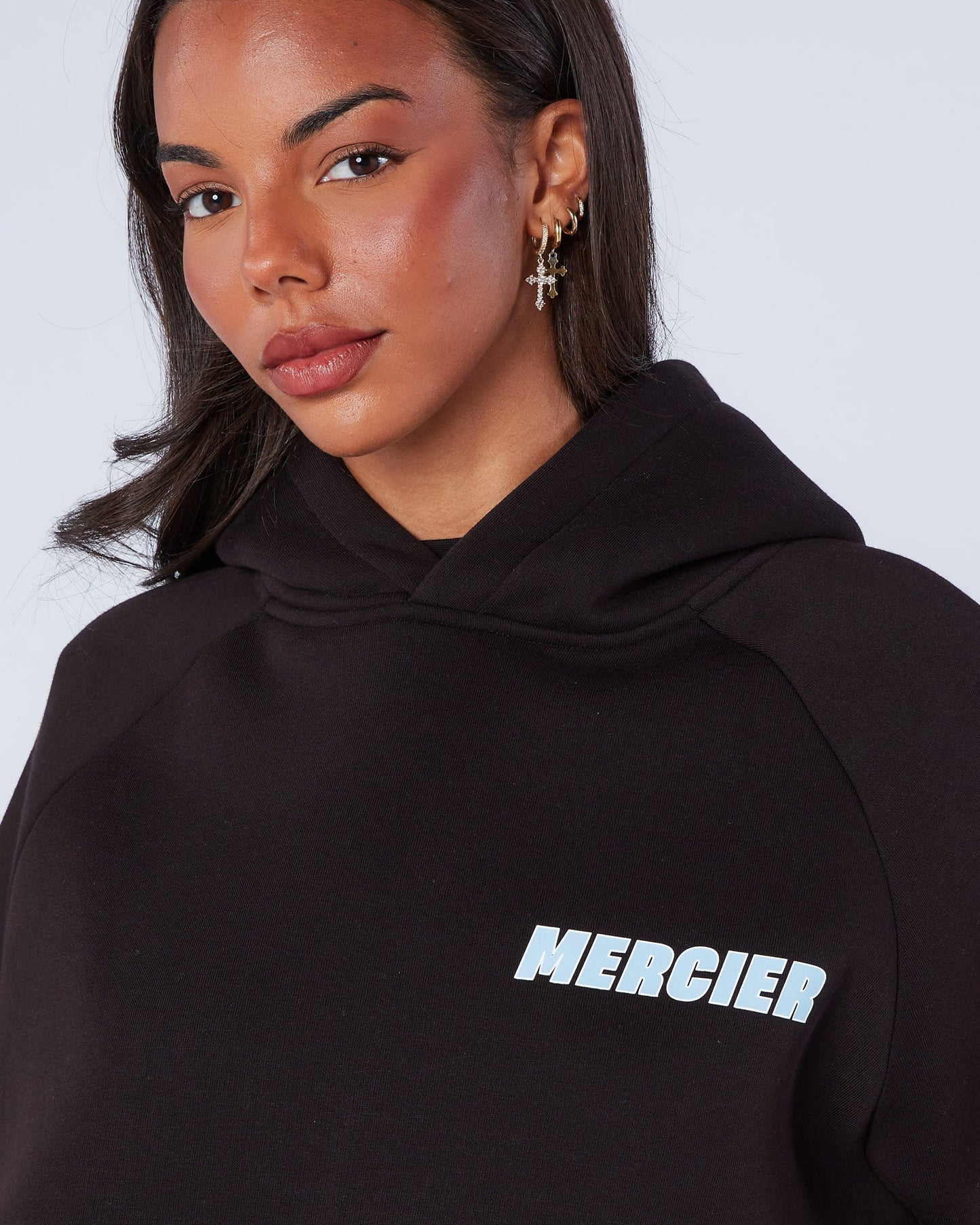 Mercier Women's Black Player Hoodie