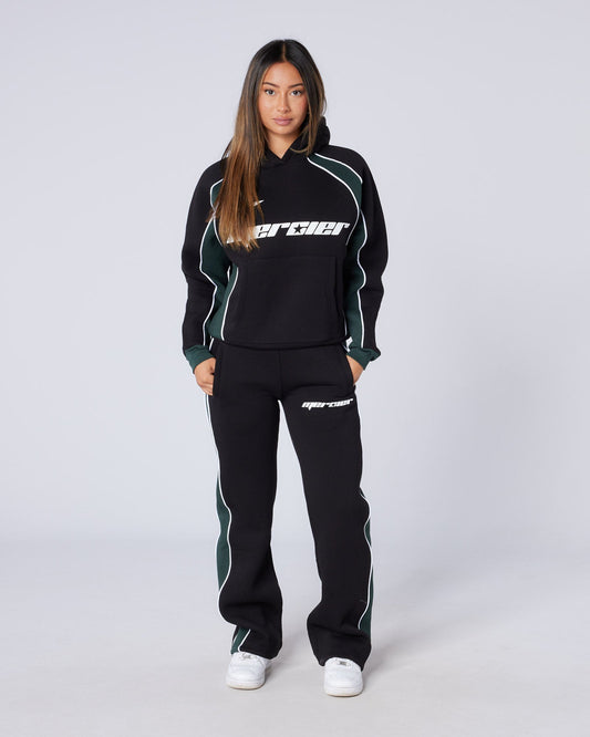 Mercier Women's Black Sporty Joggers