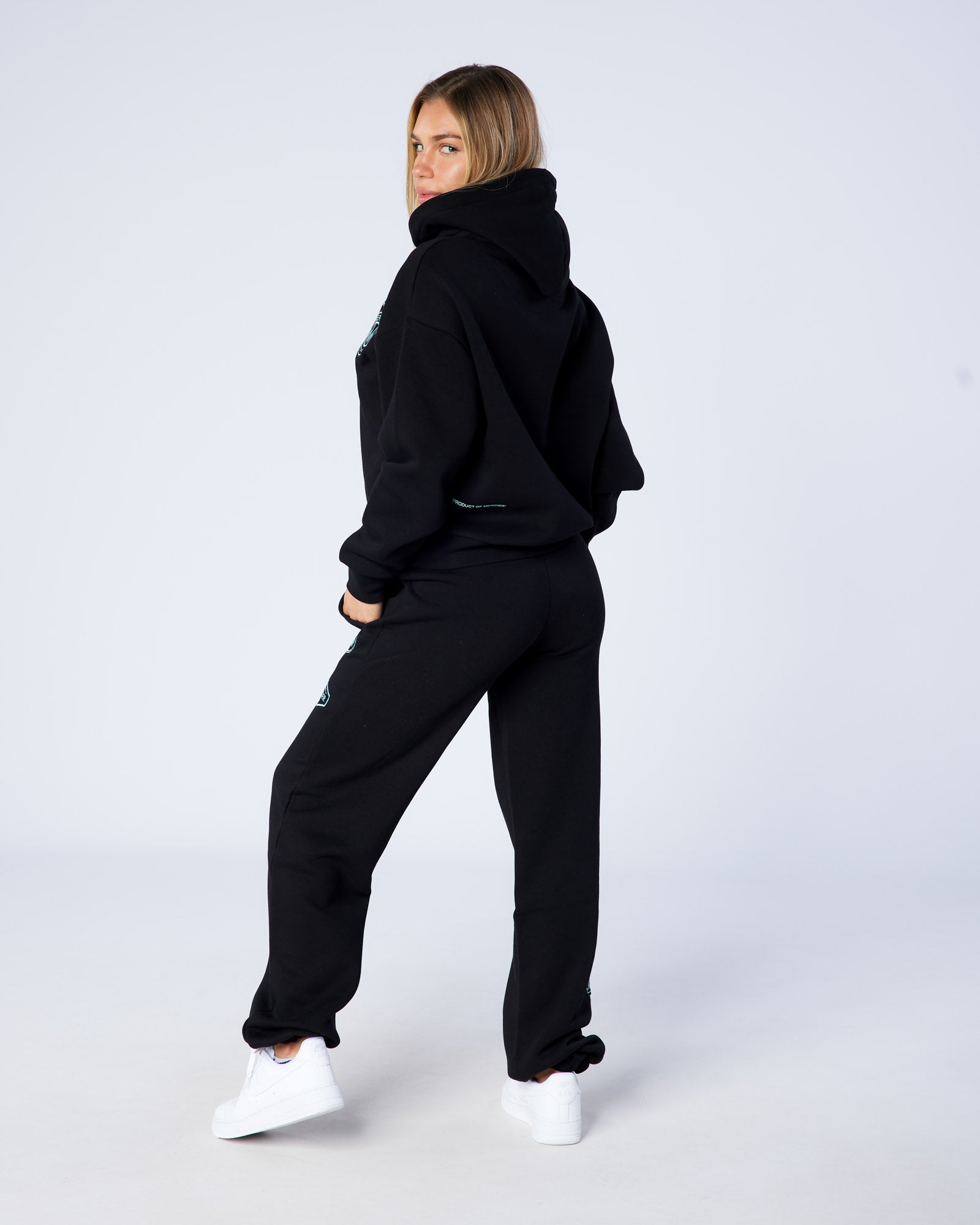Mercier Women's Black Tiffany OG Badge Joggers