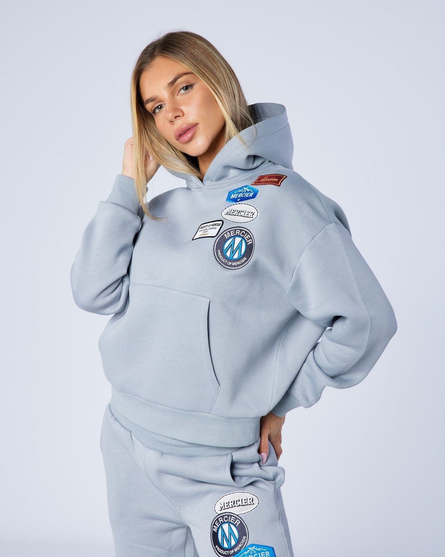 Mercier Women's Blue Cloud OG Hoodie