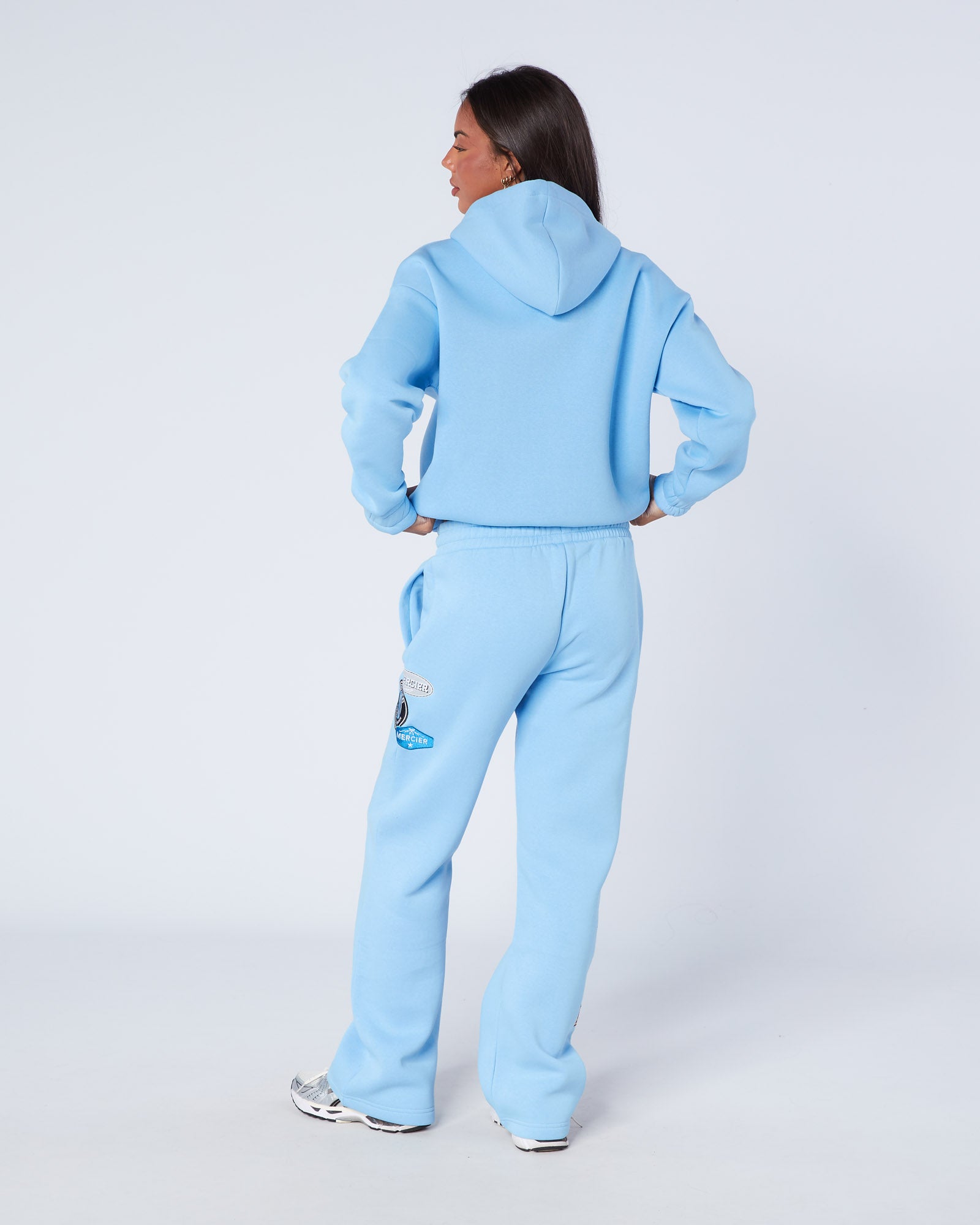 Mercier Women's Blue OG Balloon Hoodie
