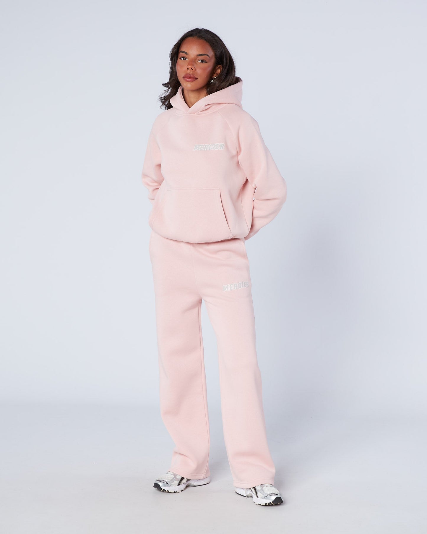 Mercier Women's Blush Pink Player Hoodie