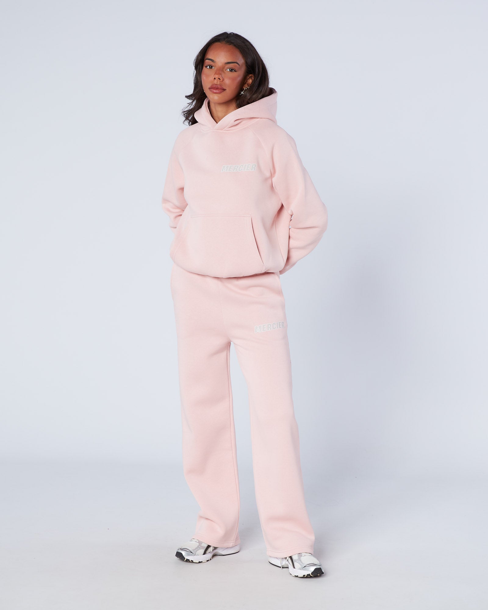 Mercier Women's Blush Pink Player Hoodie