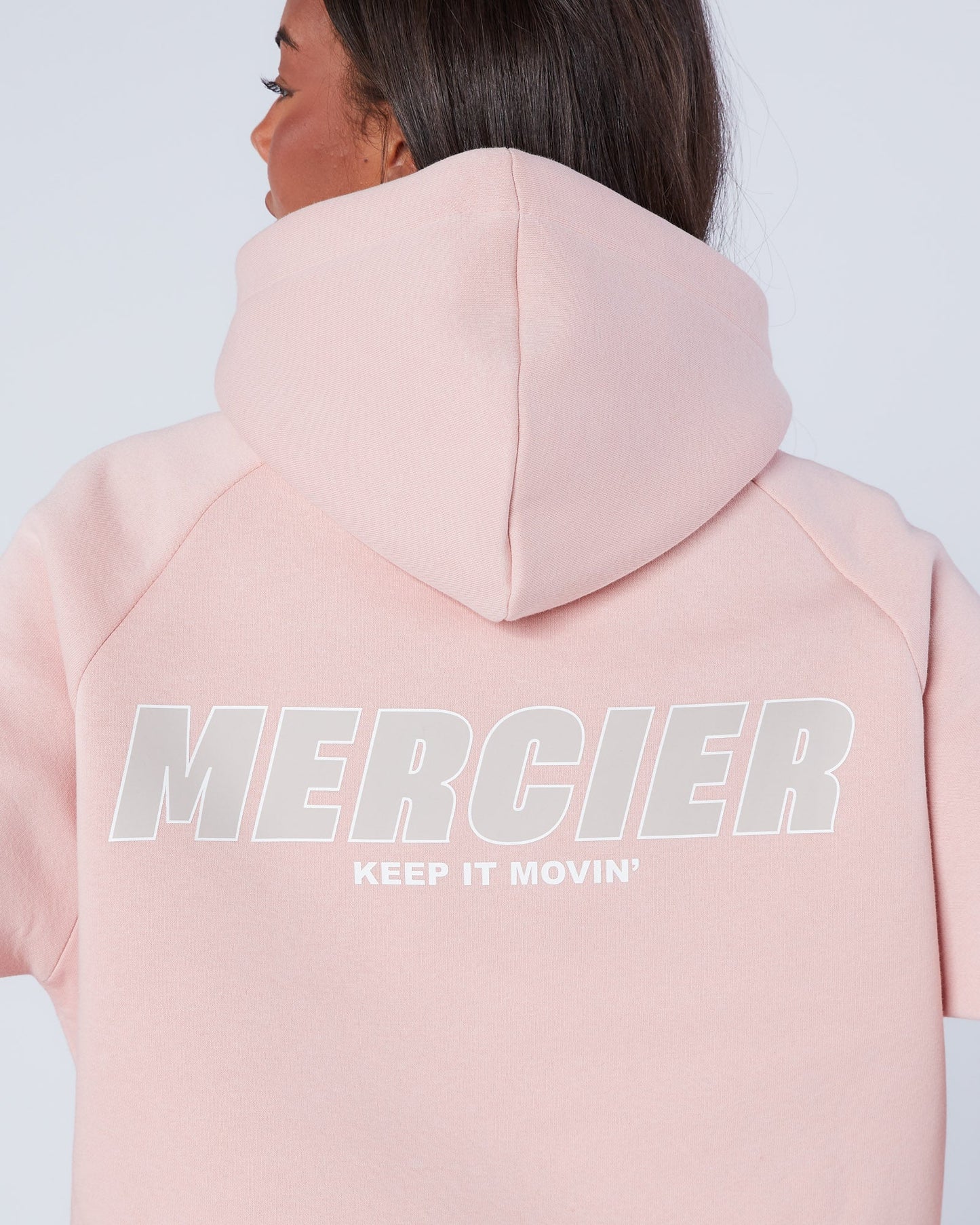 Mercier Women's Blush Pink Player Hoodie