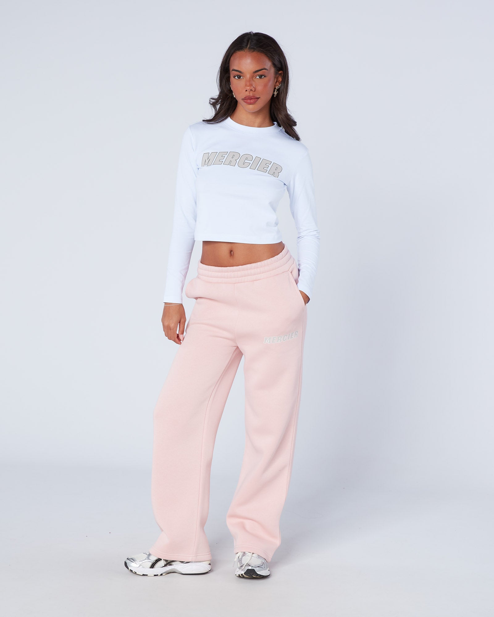 Mercier Women's Blush Pink Player Joggers
