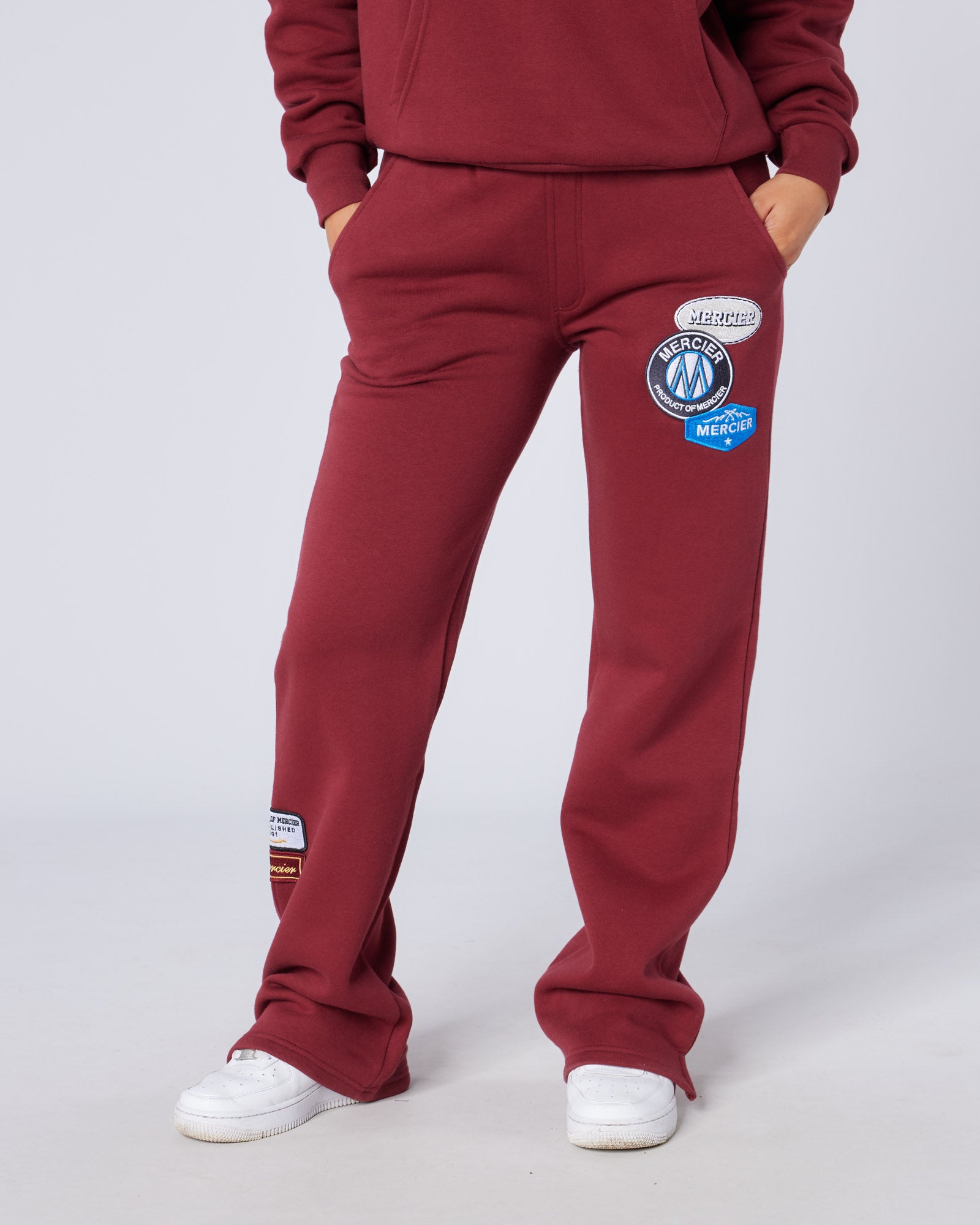 Mercier Women's Cabernet Relaxed OG Badge Joggers