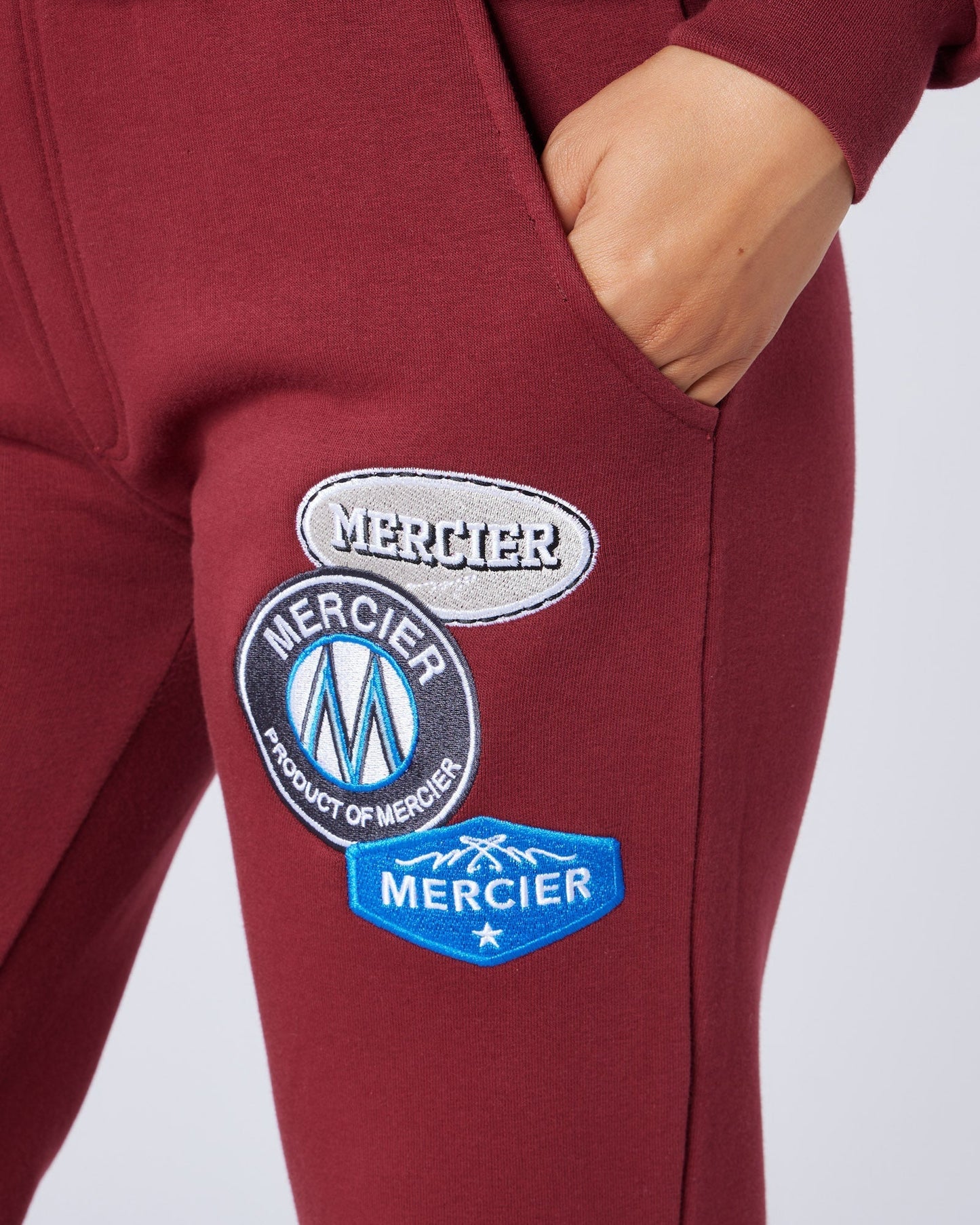 Mercier Women's Cabernet Relaxed OG Badge Joggers