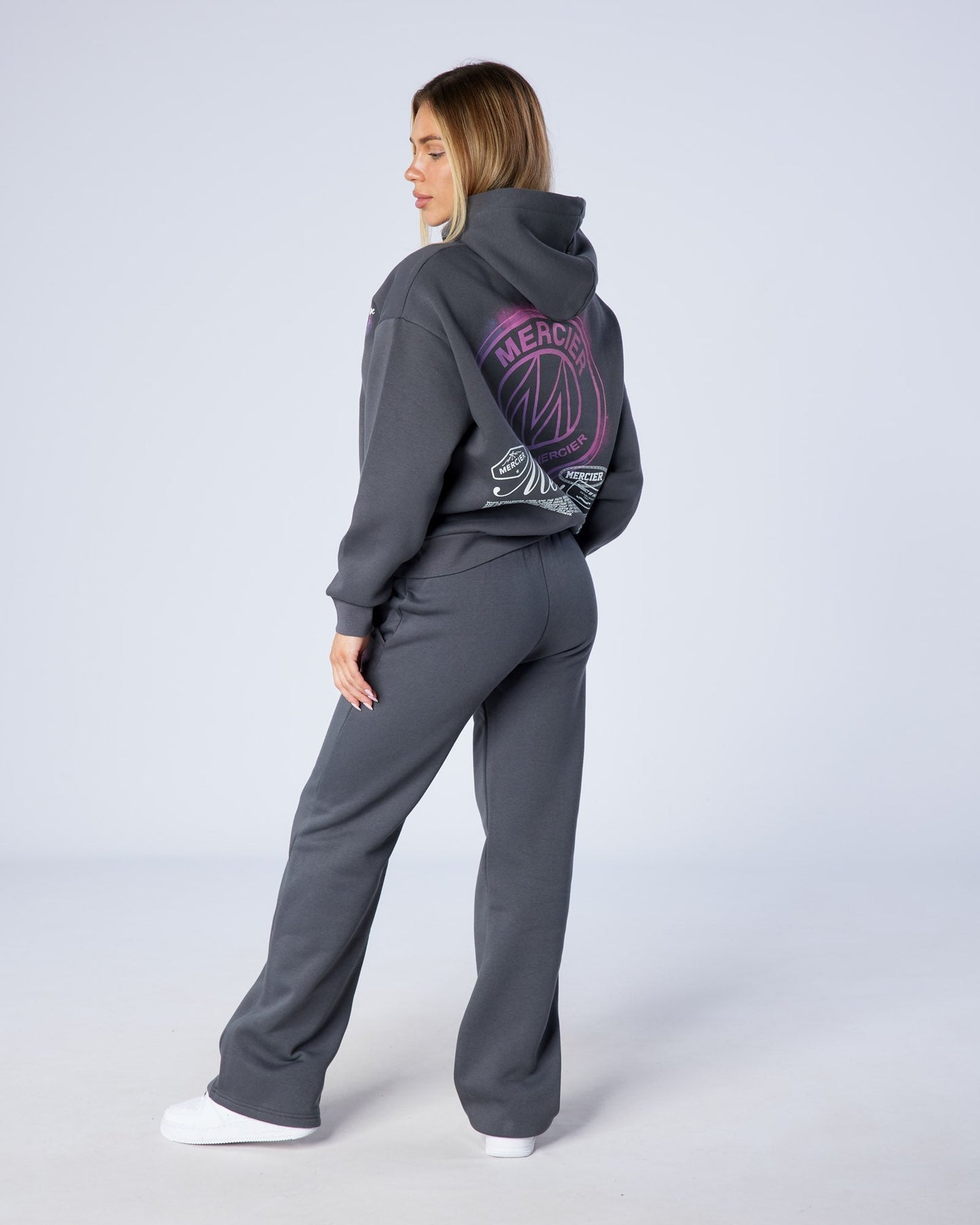 Mercier Women's Charcoal Poster Joggers