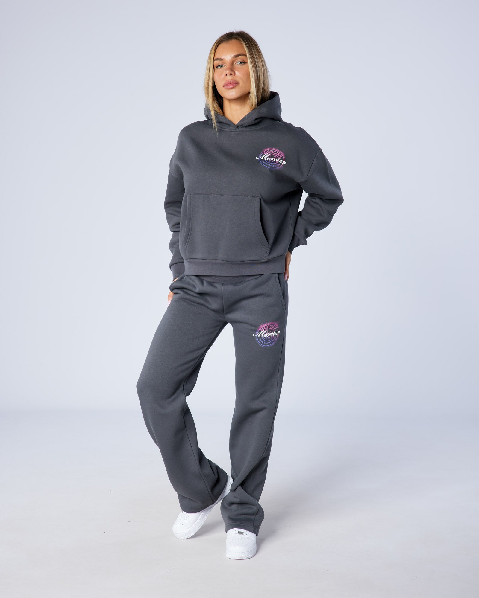 Mercier Women's Charcoal Poster Joggers