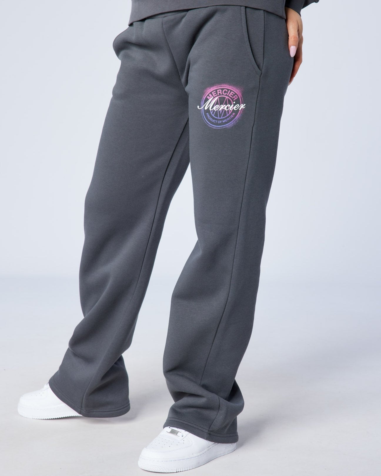 Mercier Women's Charcoal Poster Joggers