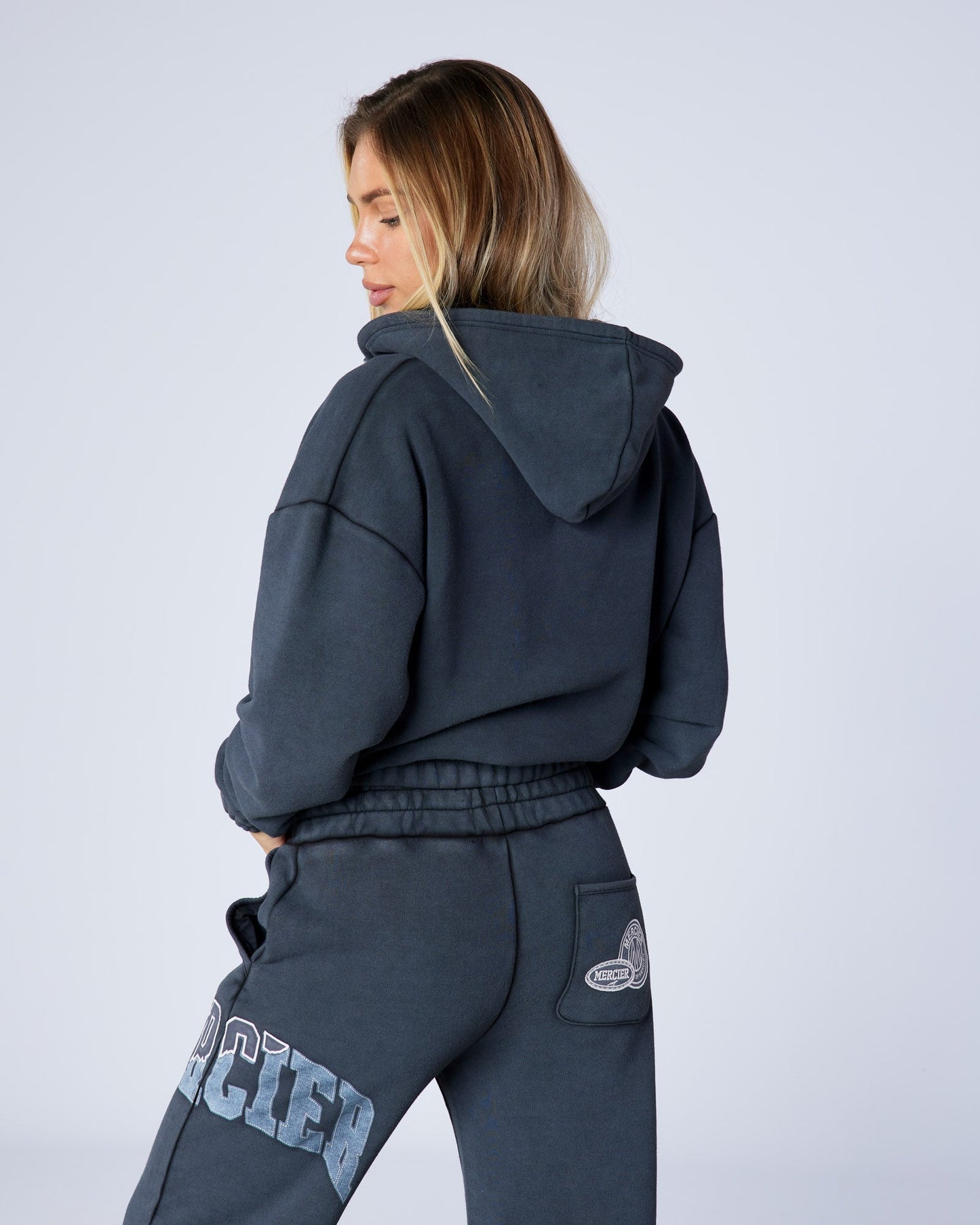 Mercier Women's Charcoal Shatter Hood