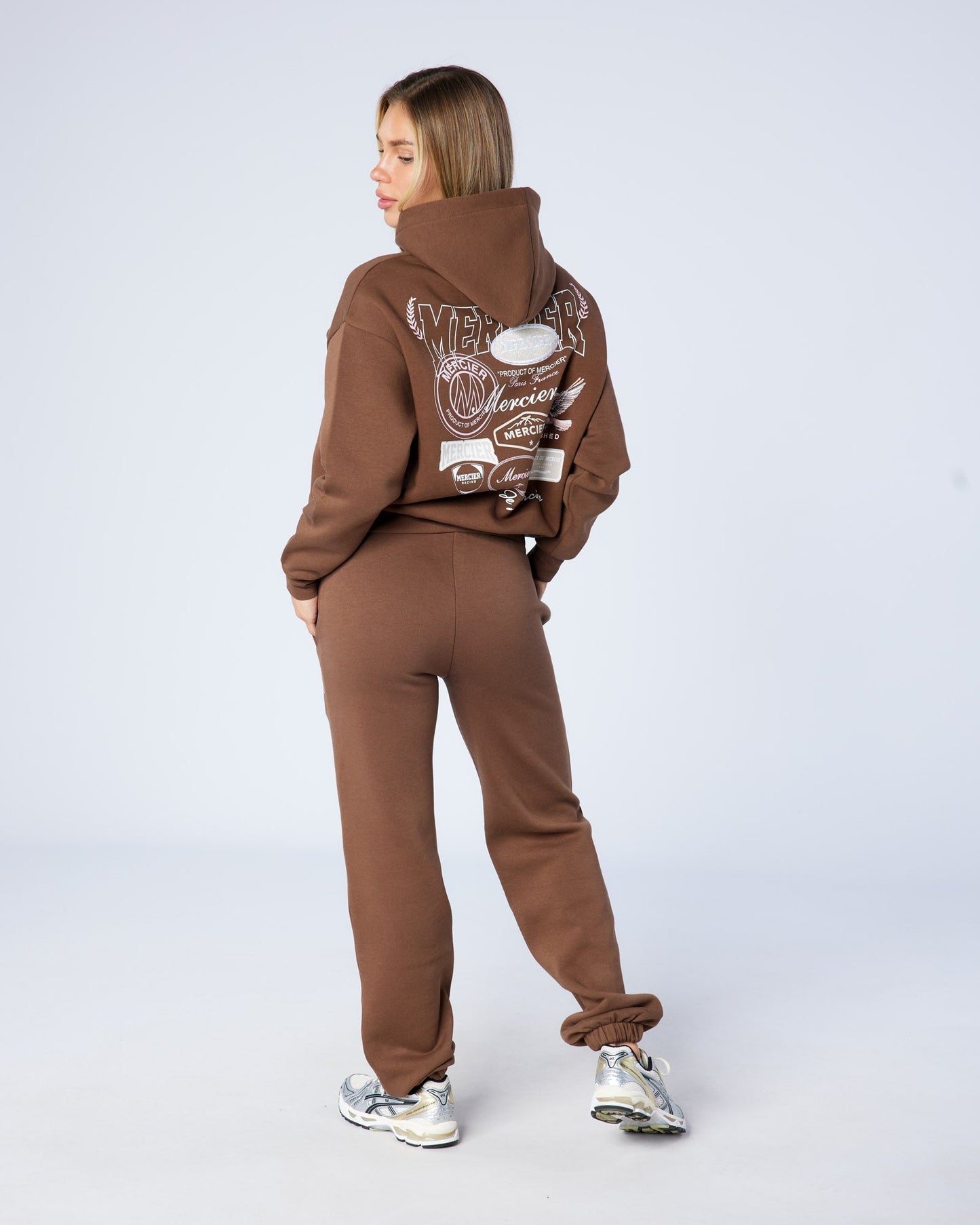 Mercier Women's Chocolate Multi Tour Joggers