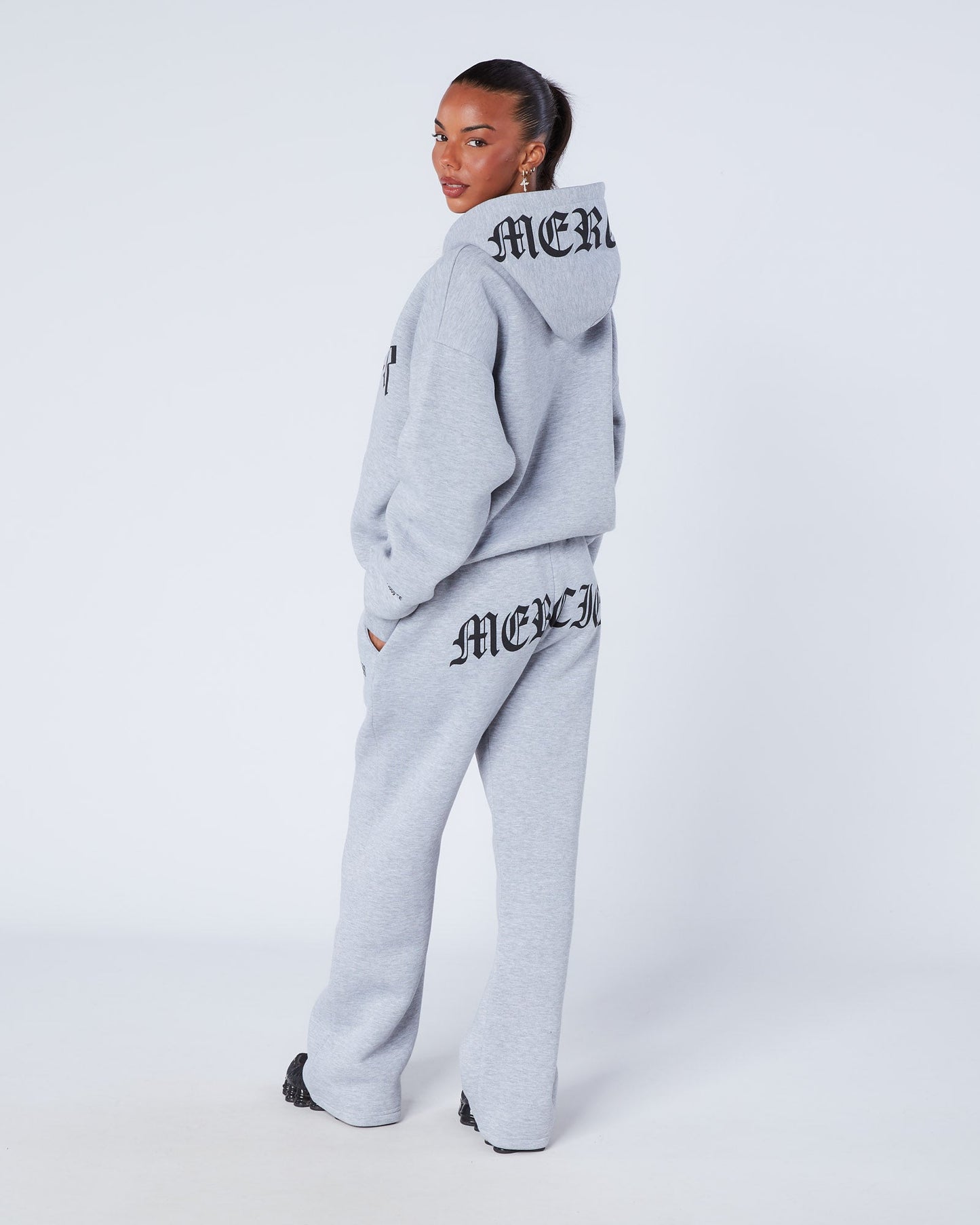 Mercier Women's Grey Gothic Hood