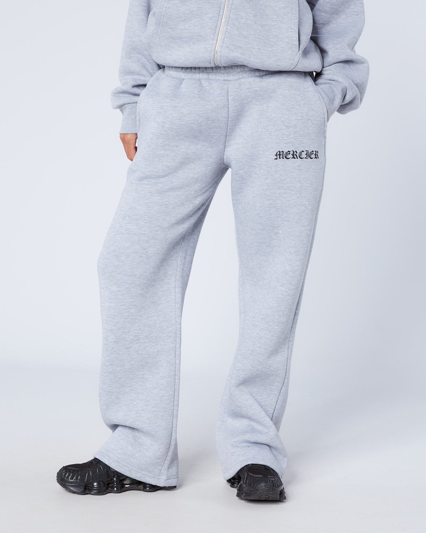 Mercier Women's Grey Gothic Joggers