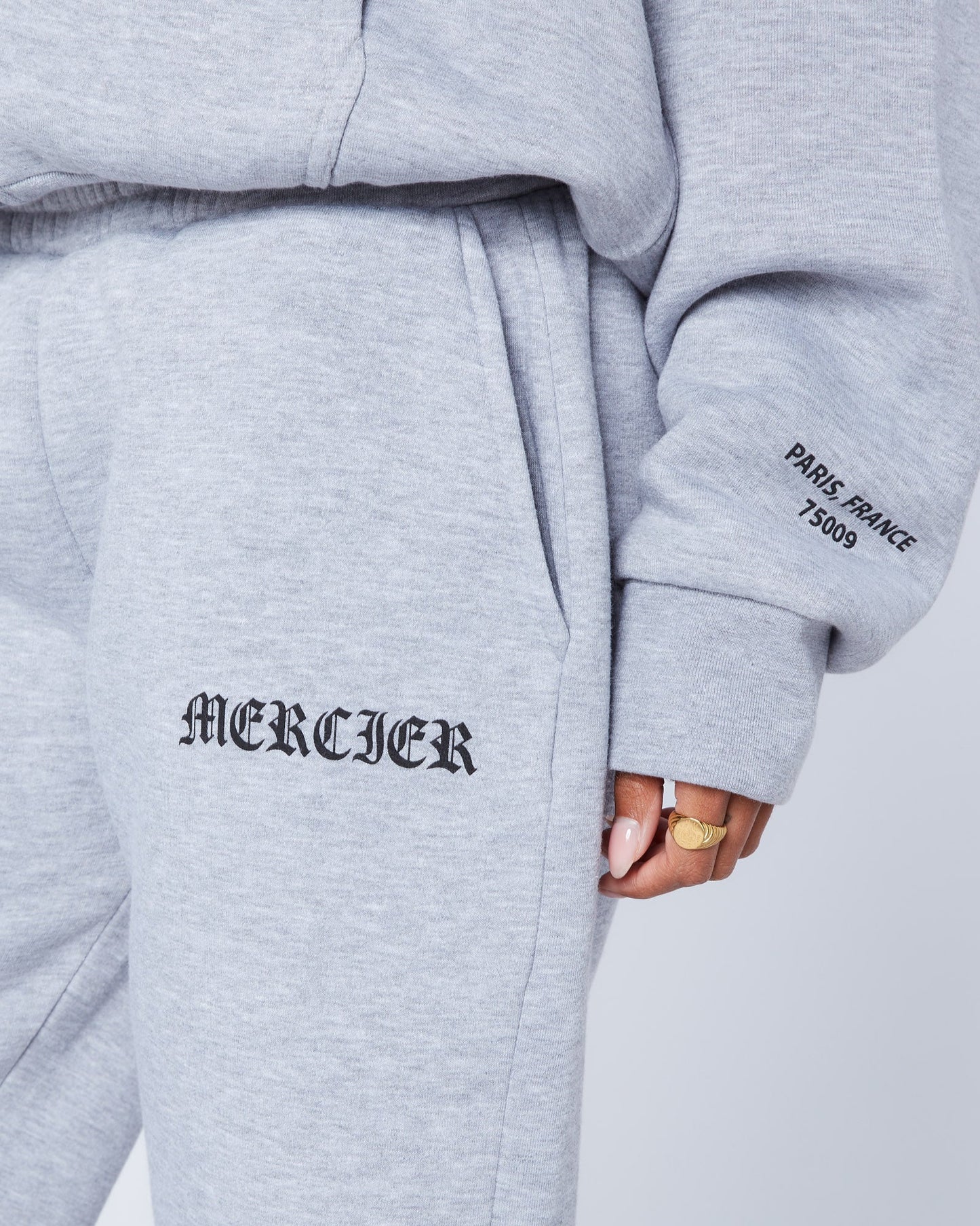 Mercier Women's Grey Gothic Joggers