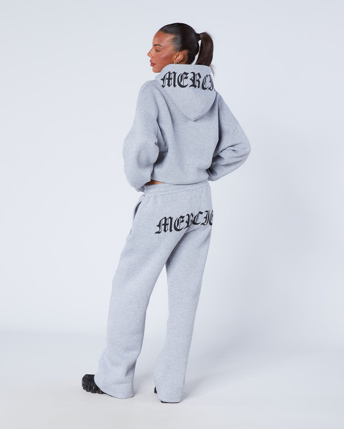 Mercier Women's Grey Gothic Joggers