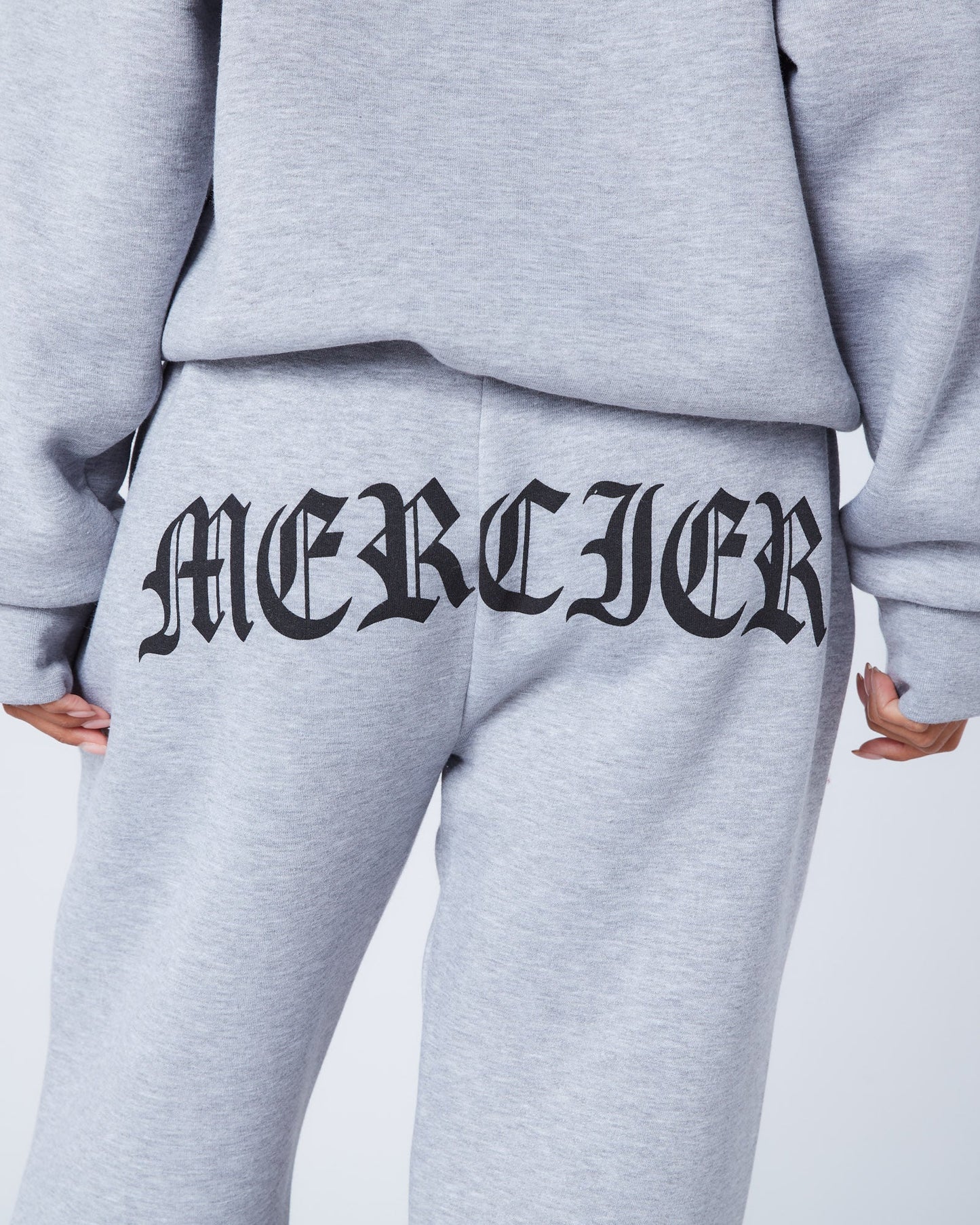 Mercier Women's Grey Gothic Joggers