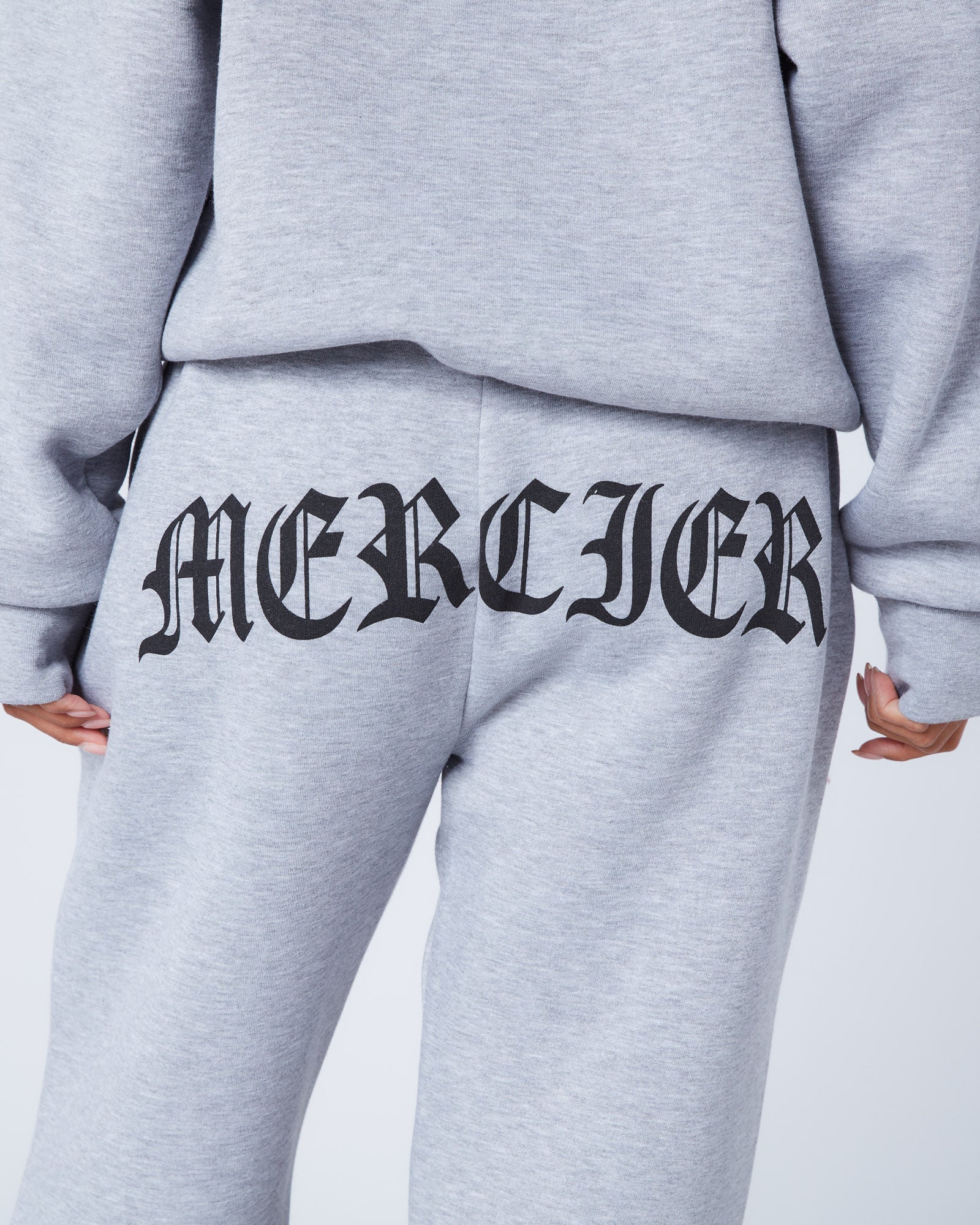 Mercier Women's Grey Gothic Joggers