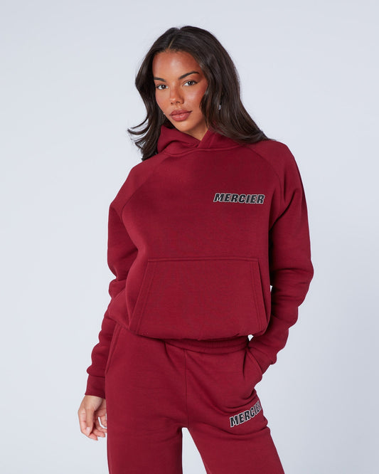 Mercier Women's Maroon Player Hoodie