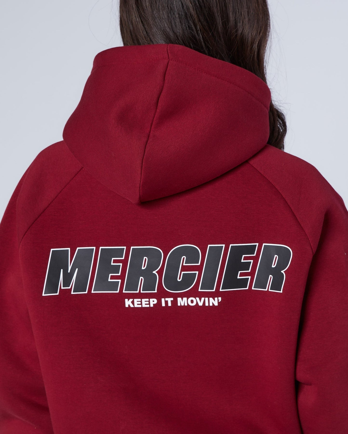 Mercier Women's Maroon Player Hoodie