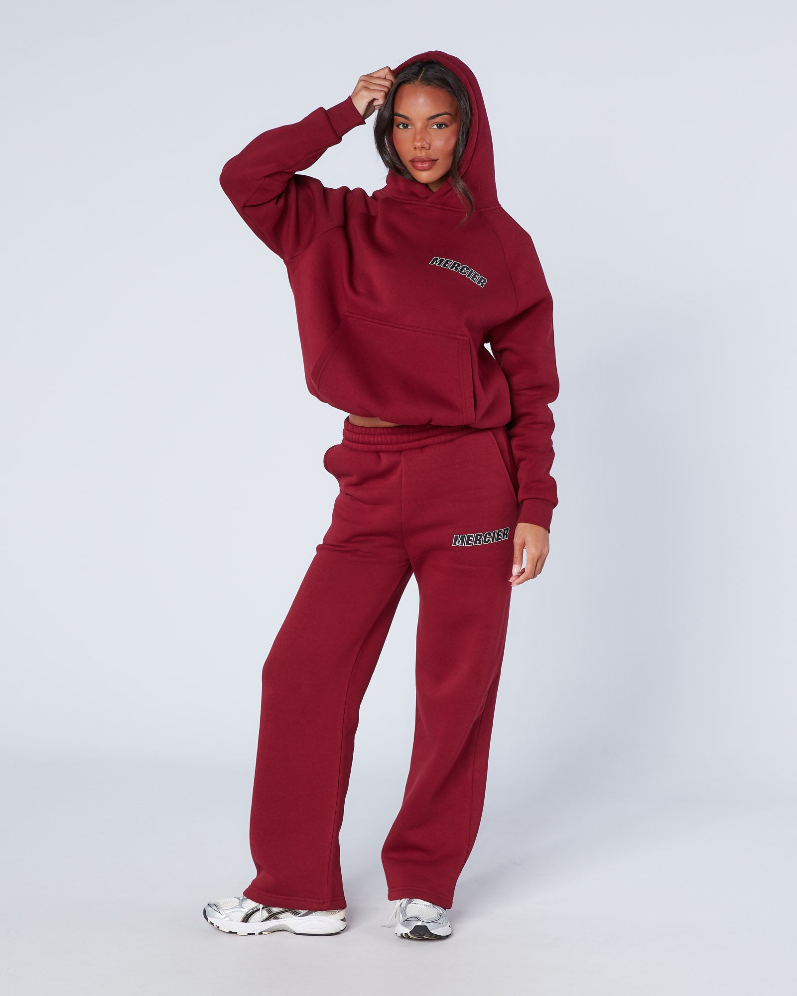 Mercier Women's Maroon Player Joggers