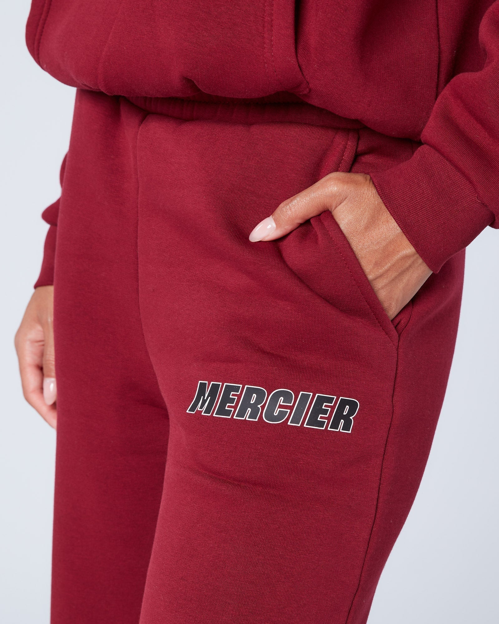 Mercier Women's Maroon Player Joggers
