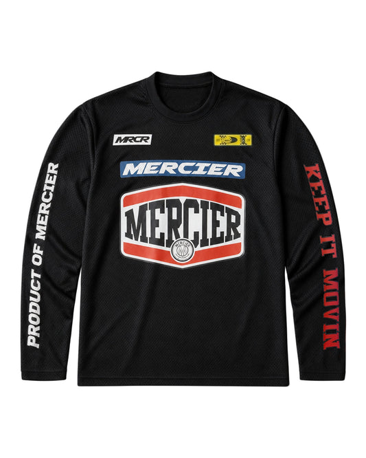 Mercier black Motocross mesh top